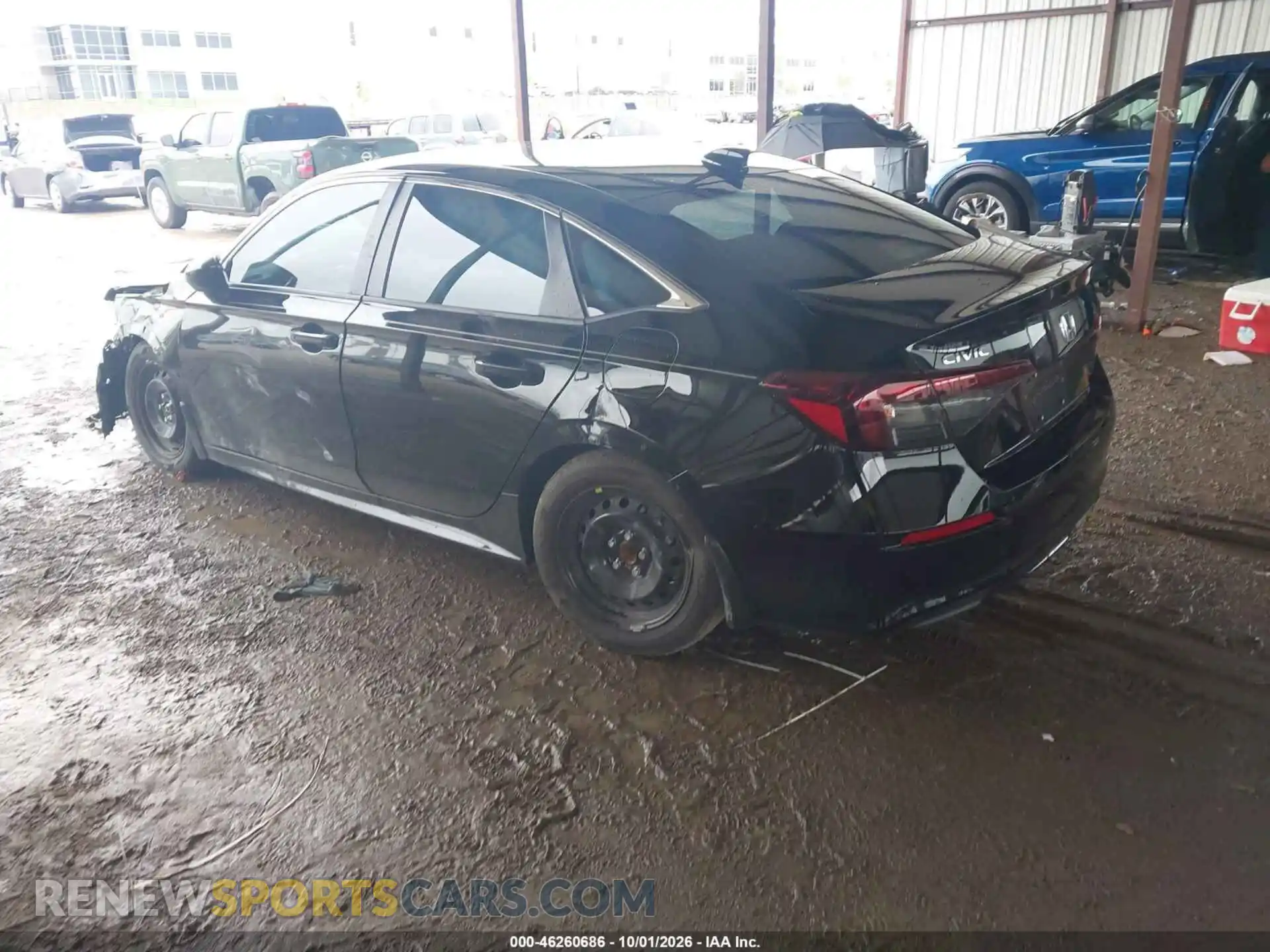 3 fotografías del automóvil dañado 2HGFE2F24TH576529 HONDA CIVIC 2026