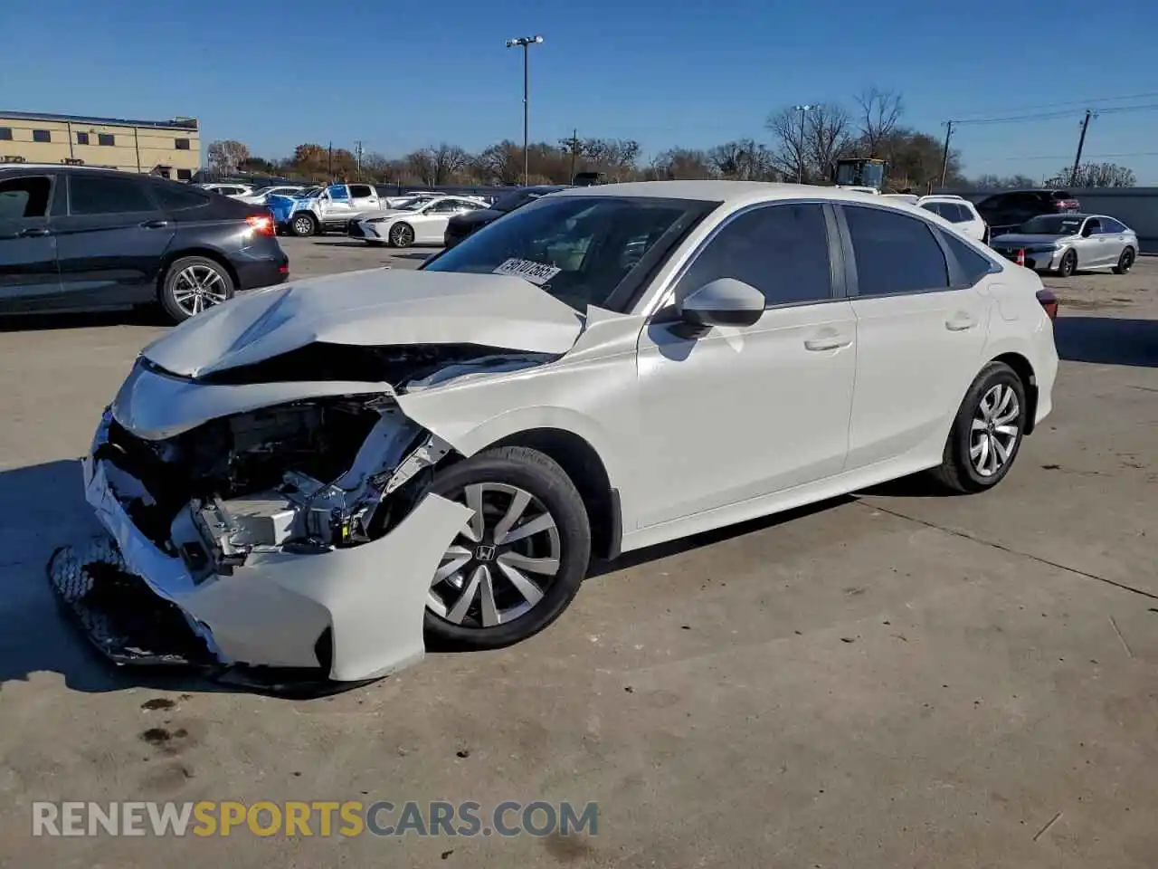 1 Photograph of a damaged car 2HGFE2F25TH538209 HONDA CIVIC 2026