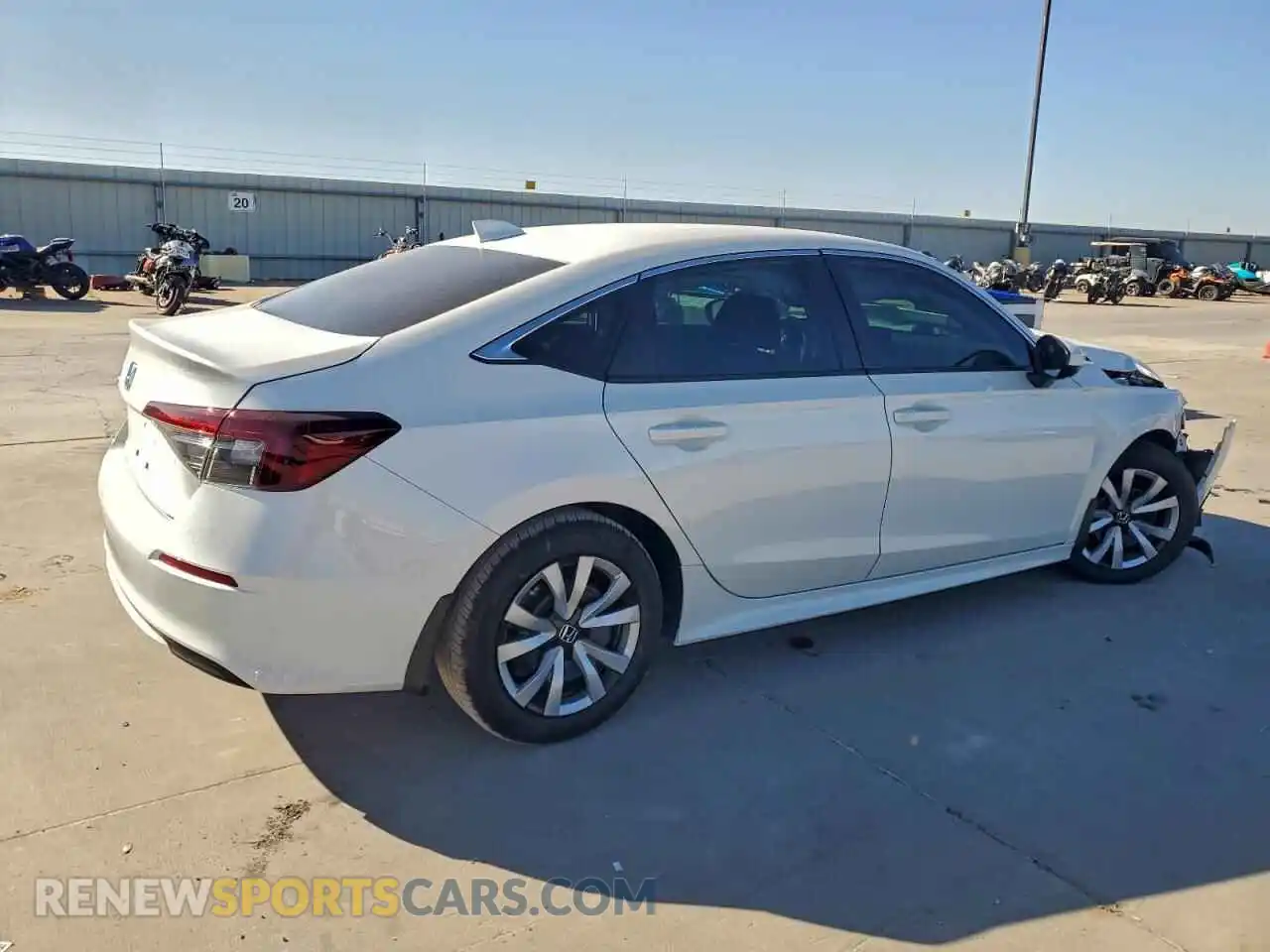 3 Photograph of a damaged car 2HGFE2F25TH538209 HONDA CIVIC 2026