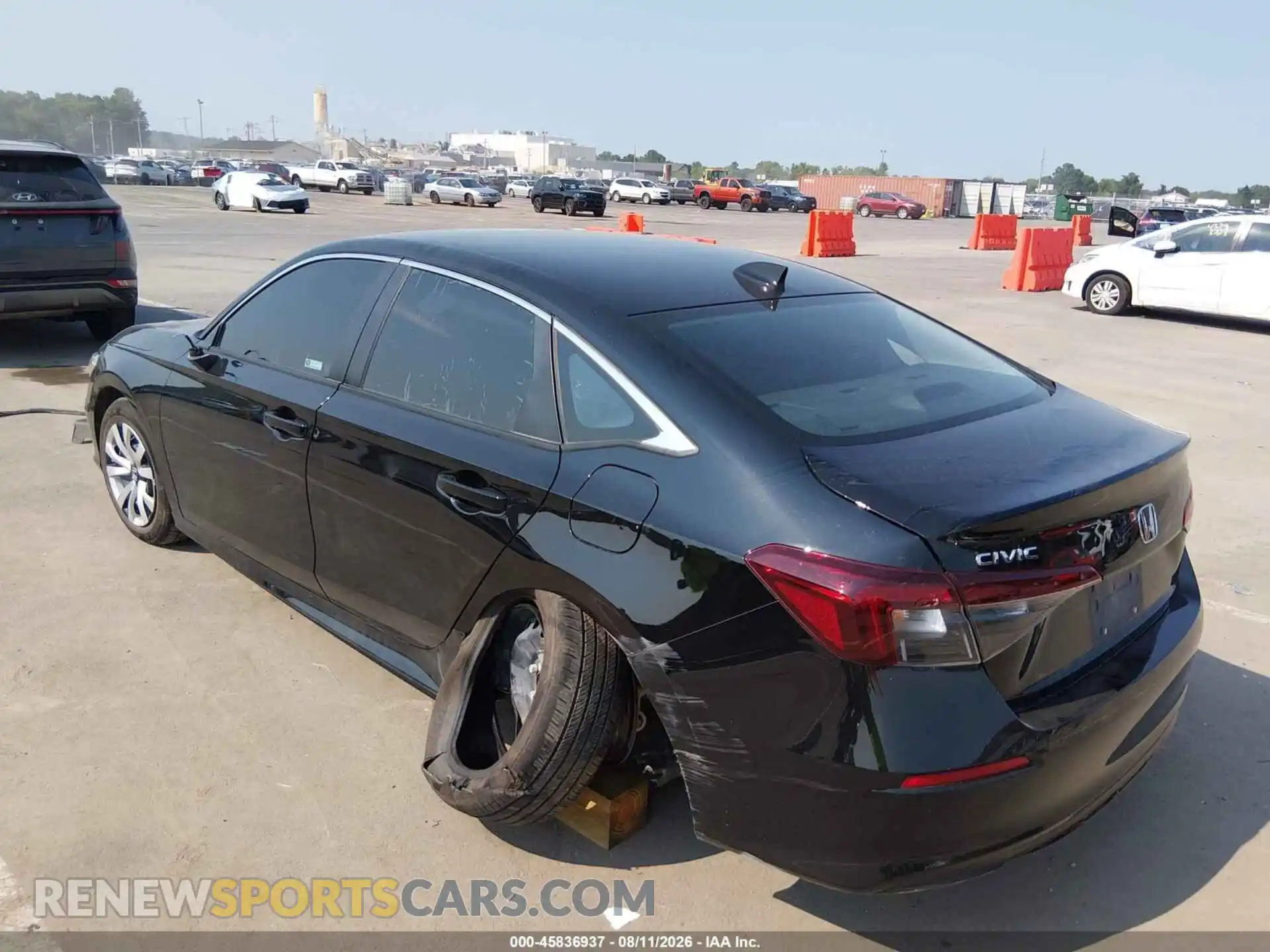 3 Фотография поврежденного автомобиля 2HGFE2F25TH554992 HONDA CIVIC 2026