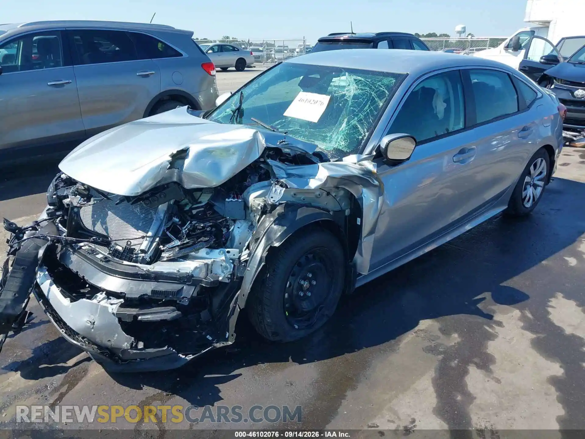 2 Photograph of a damaged car 2HGFE2F25TH615936 HONDA CIVIC 2026