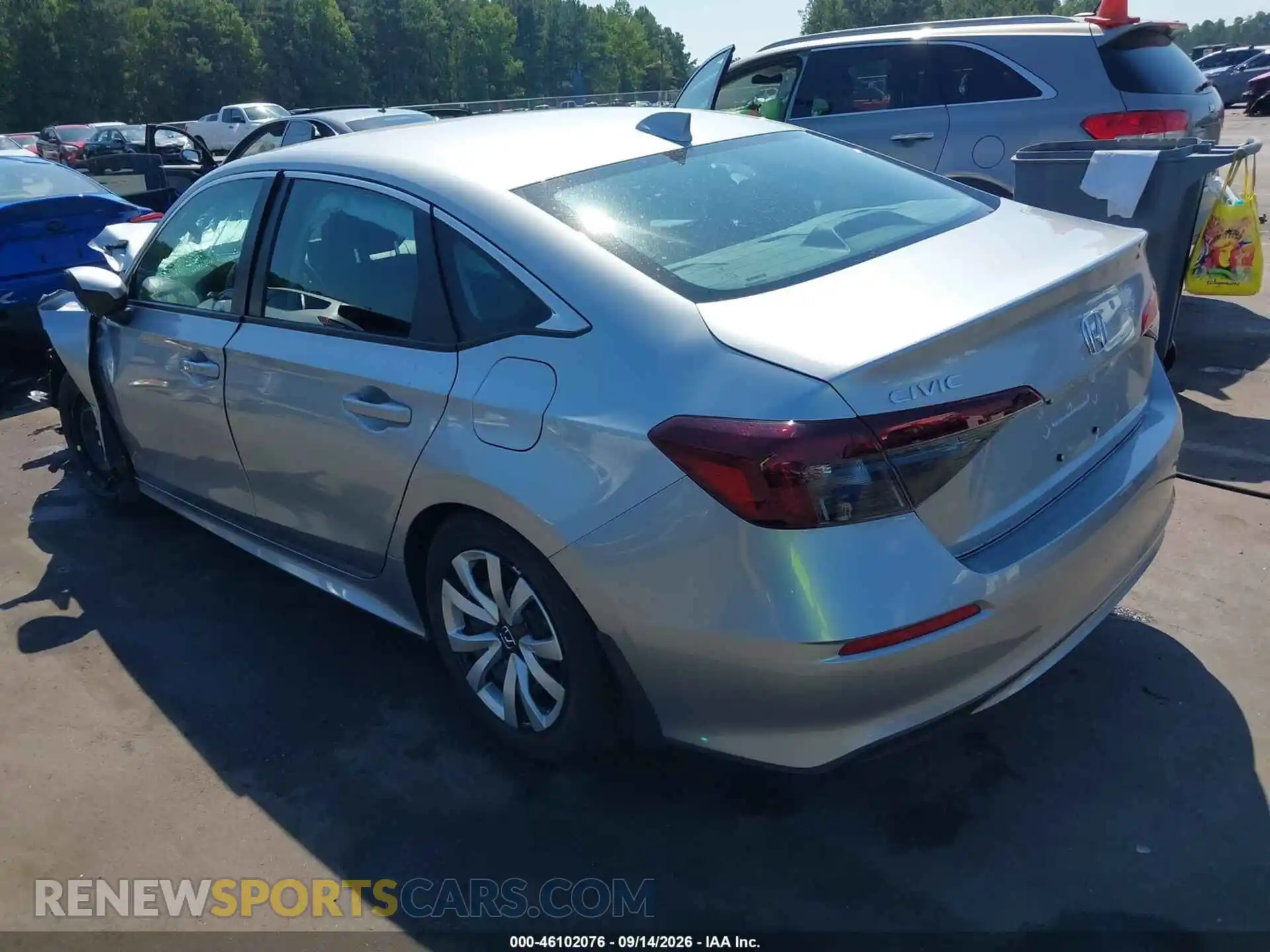 3 Photograph of a damaged car 2HGFE2F25TH615936 HONDA CIVIC 2026
