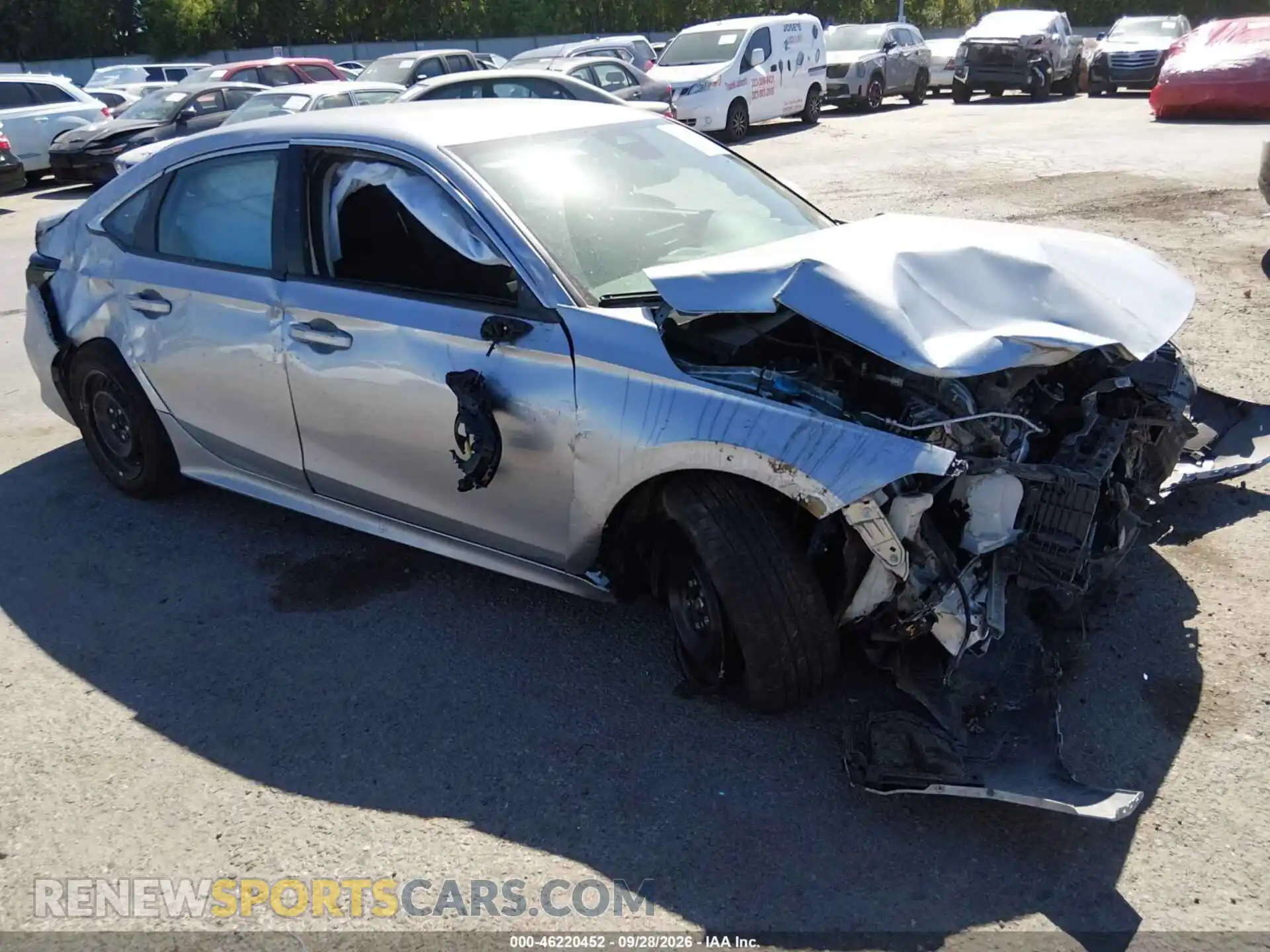1 Photograph of a damaged car 2HGFE2F26TH549655 HONDA CIVIC 2026