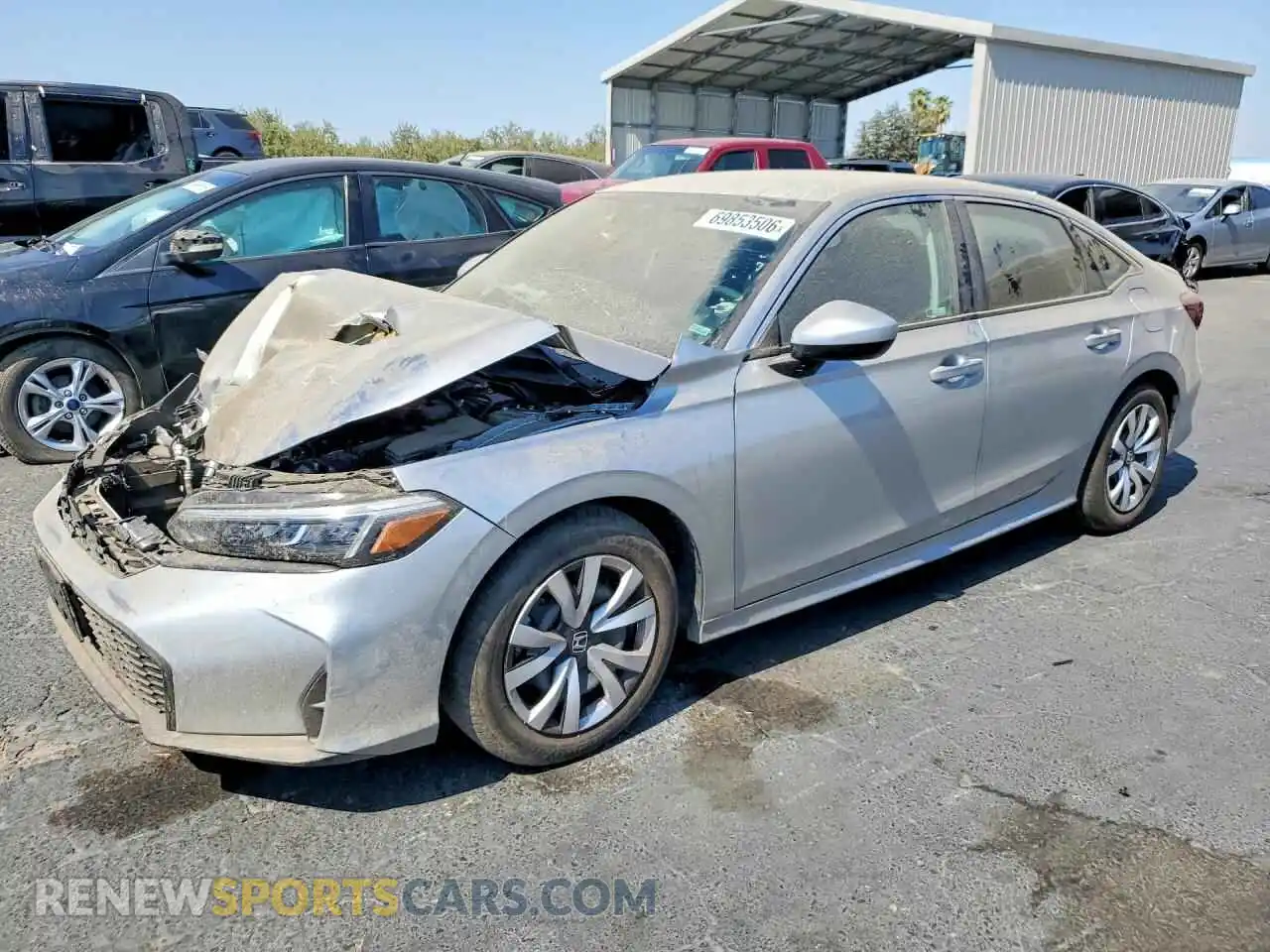 1 fotografías del automóvil dañado 2HGFE2F26TH551079 HONDA CIVIC 2026