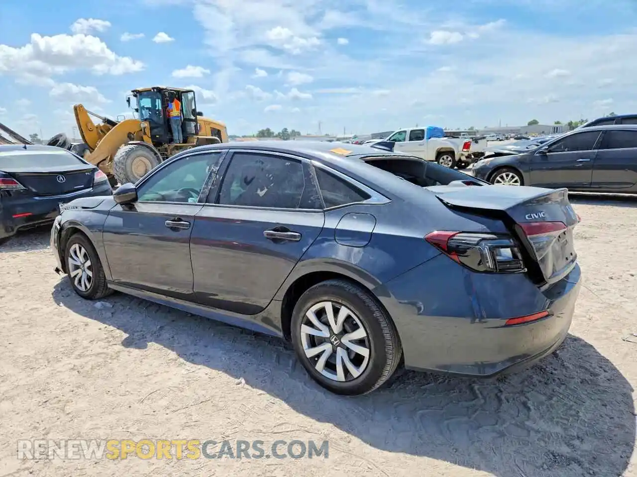 2 Photograph of a damaged car 2HGFE2F26TH575124 HONDA CIVIC 2026