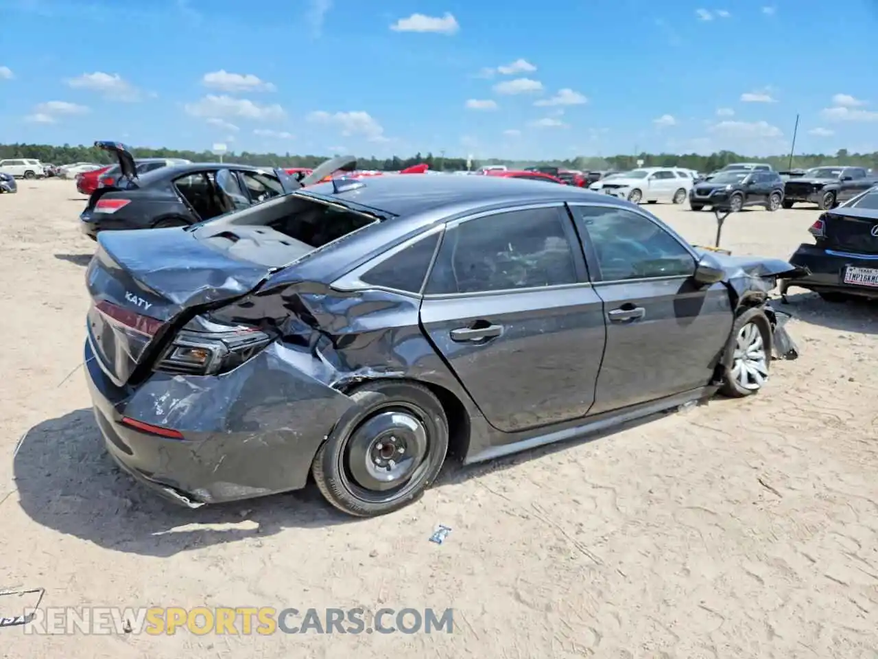 3 Photograph of a damaged car 2HGFE2F26TH575124 HONDA CIVIC 2026