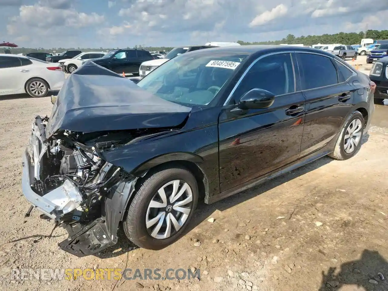1 Photograph of a damaged car 2HGFE2F27TH502215 HONDA CIVIC 2026