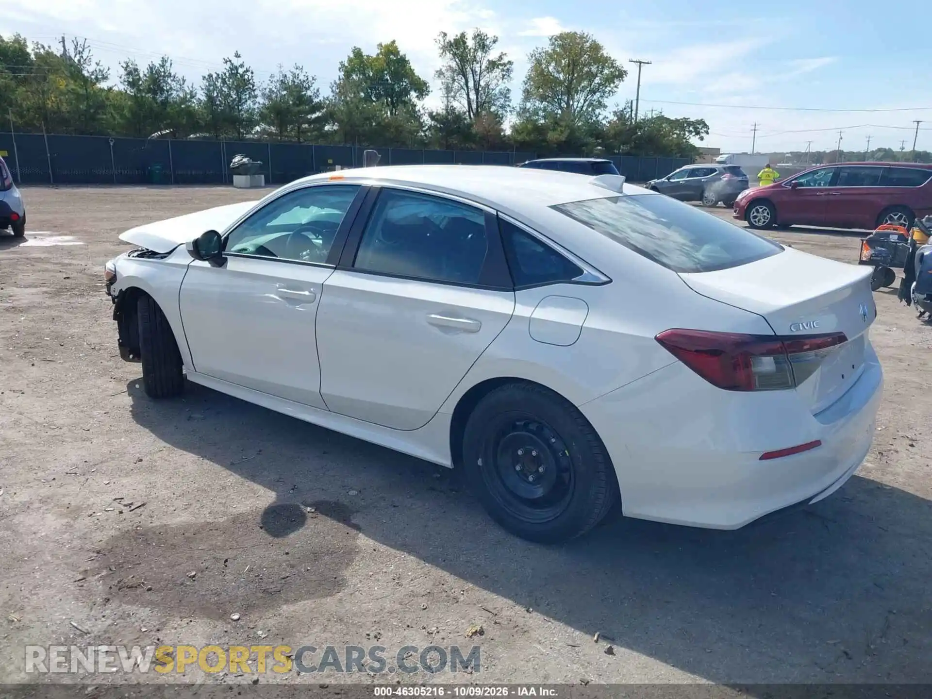 3 fotografías del automóvil dañado 2HGFE2F27TH568862 HONDA CIVIC 2026