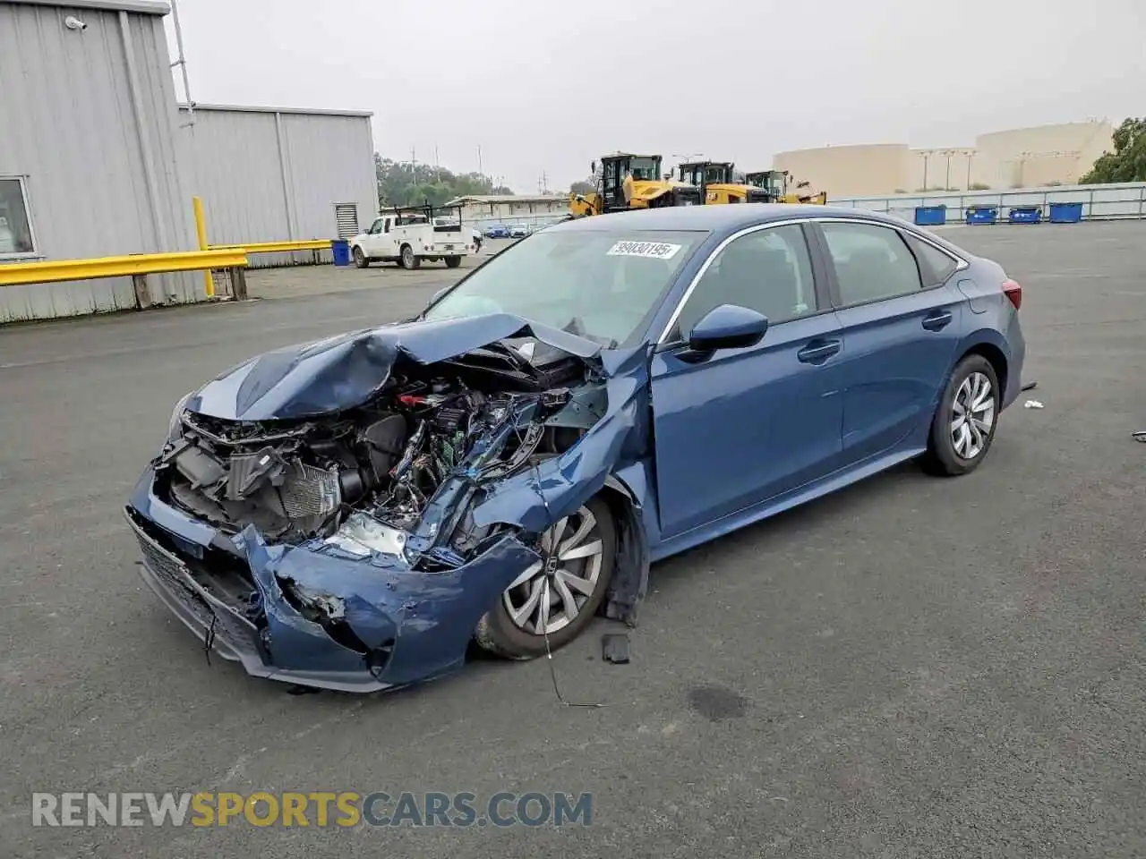 1 Photograph of a damaged car 2HGFE2F28TH508055 HONDA CIVIC 2026