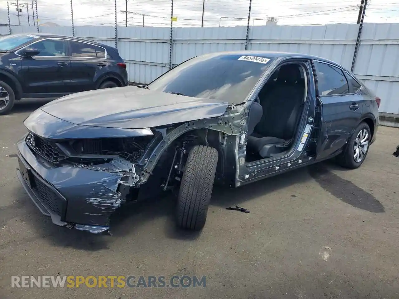 1 Photograph of a damaged car 2HGFE2F28TH537796 HONDA CIVIC 2026