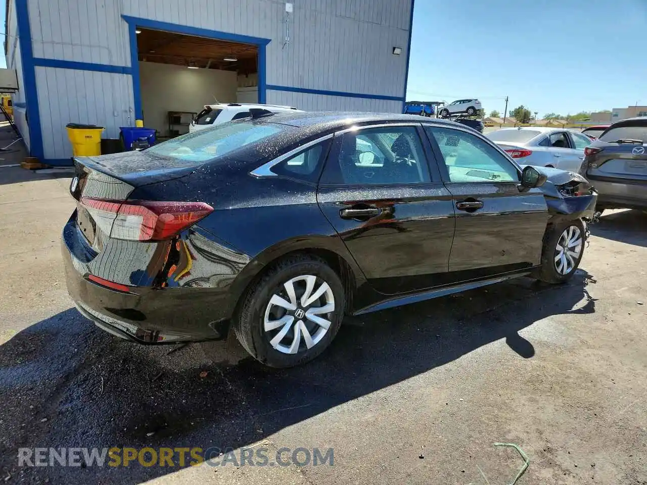 3 fotografías del automóvil dañado 2HGFE2F28TH594922 HONDA CIVIC 2026
