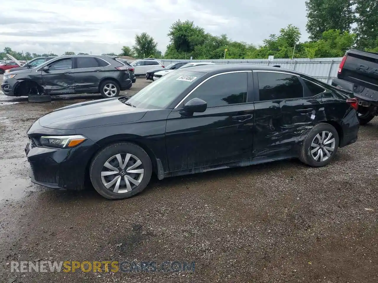 1 Photograph of a damaged car 2HGFE2F29TH100048 HONDA CIVIC 2026