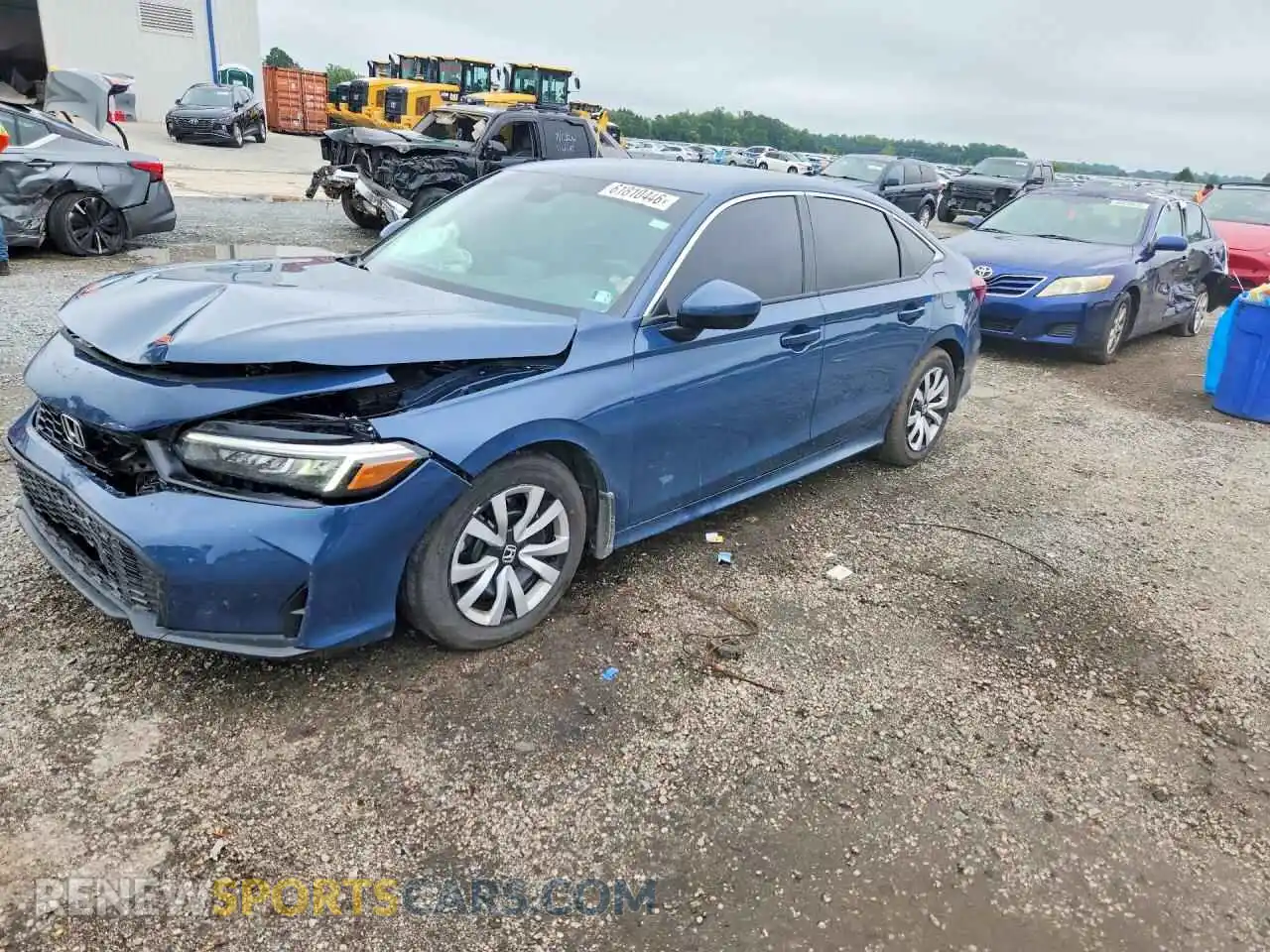 1 Photograph of a damaged car 2HGFE2F29TH578759 HONDA CIVIC 2026