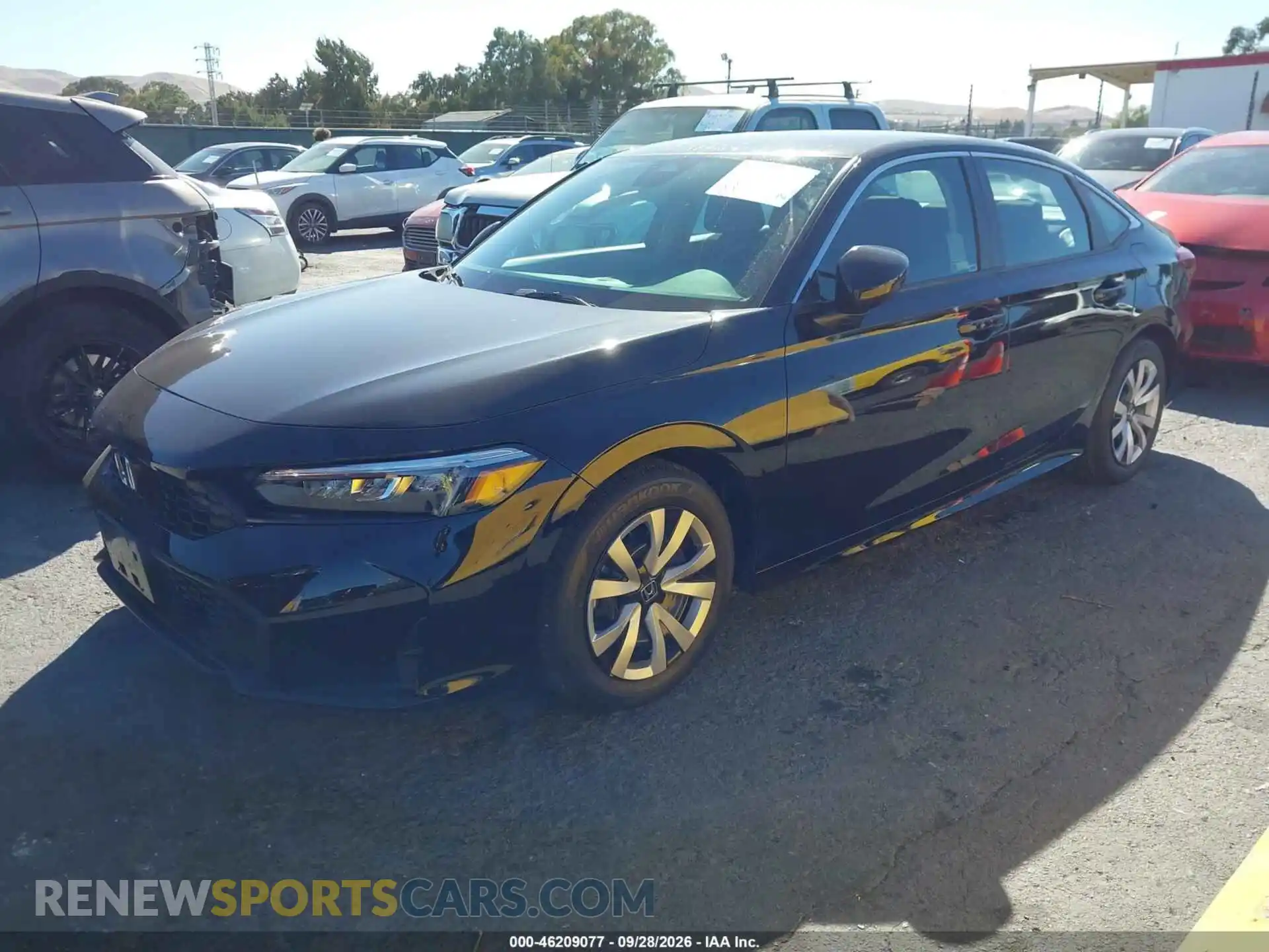2 Photograph of a damaged car 2HGFE2F29TH621318 HONDA CIVIC 2026