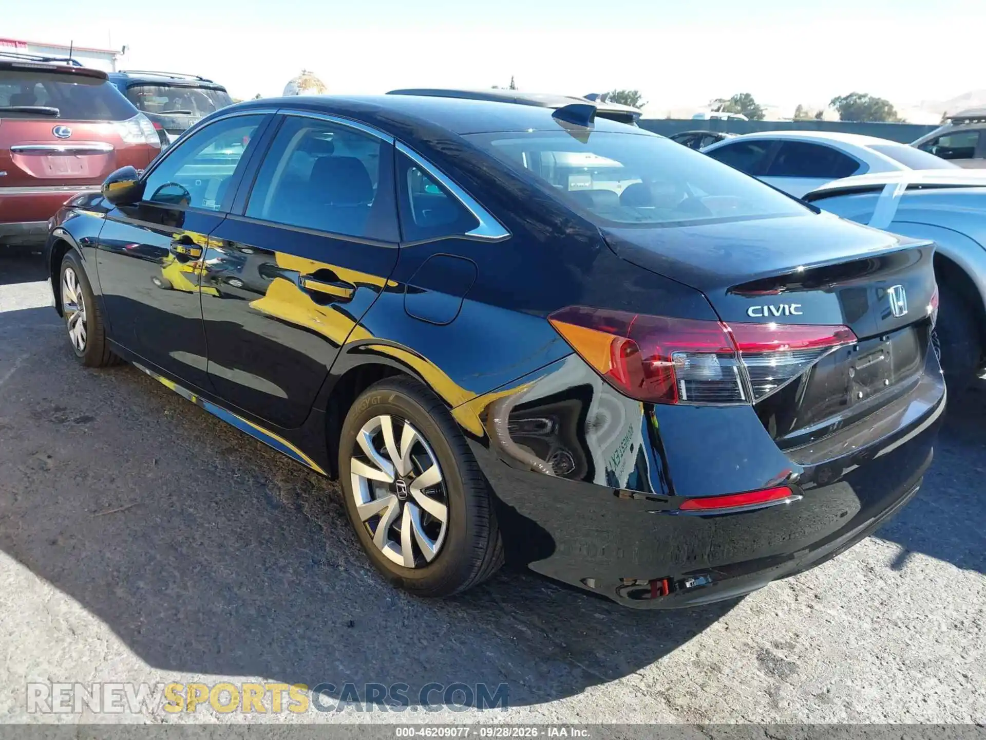3 Photograph of a damaged car 2HGFE2F29TH621318 HONDA CIVIC 2026