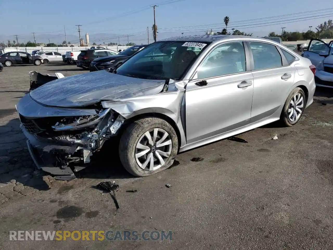 1 Photograph of a damaged car 2HGFE2F2XTH522149 HONDA CIVIC 2026