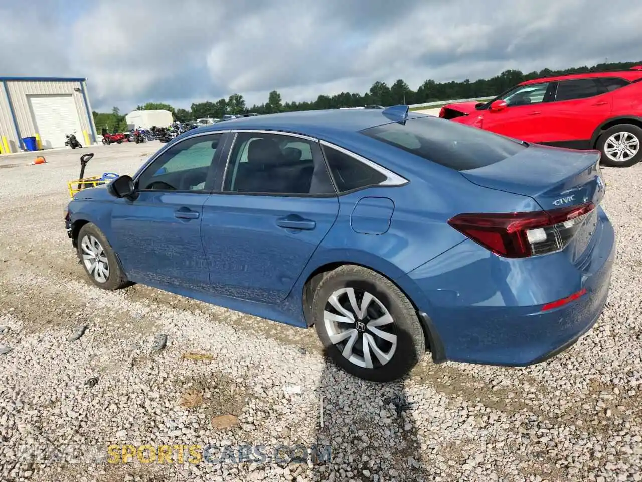 2 Photograph of a damaged car 2HGFE2F2XTH523334 HONDA CIVIC 2026