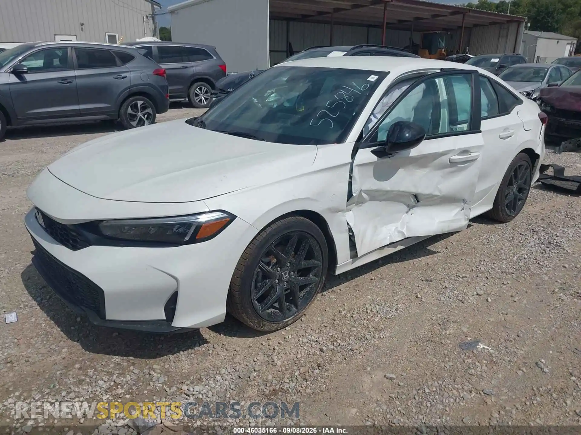 2 Photograph of a damaged car 2HGFE2F50TH525846 HONDA CIVIC 2026