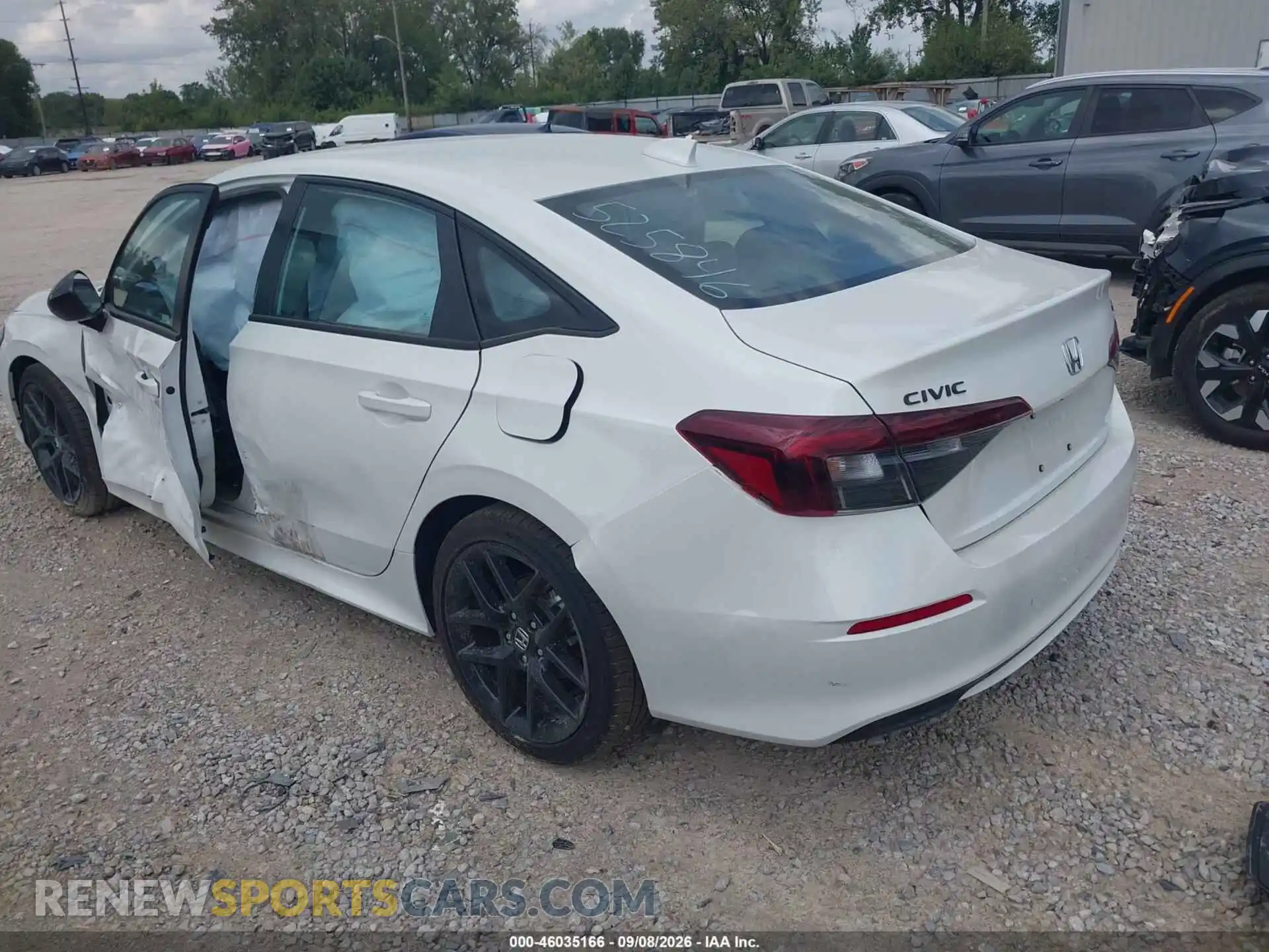 3 Photograph of a damaged car 2HGFE2F50TH525846 HONDA CIVIC 2026