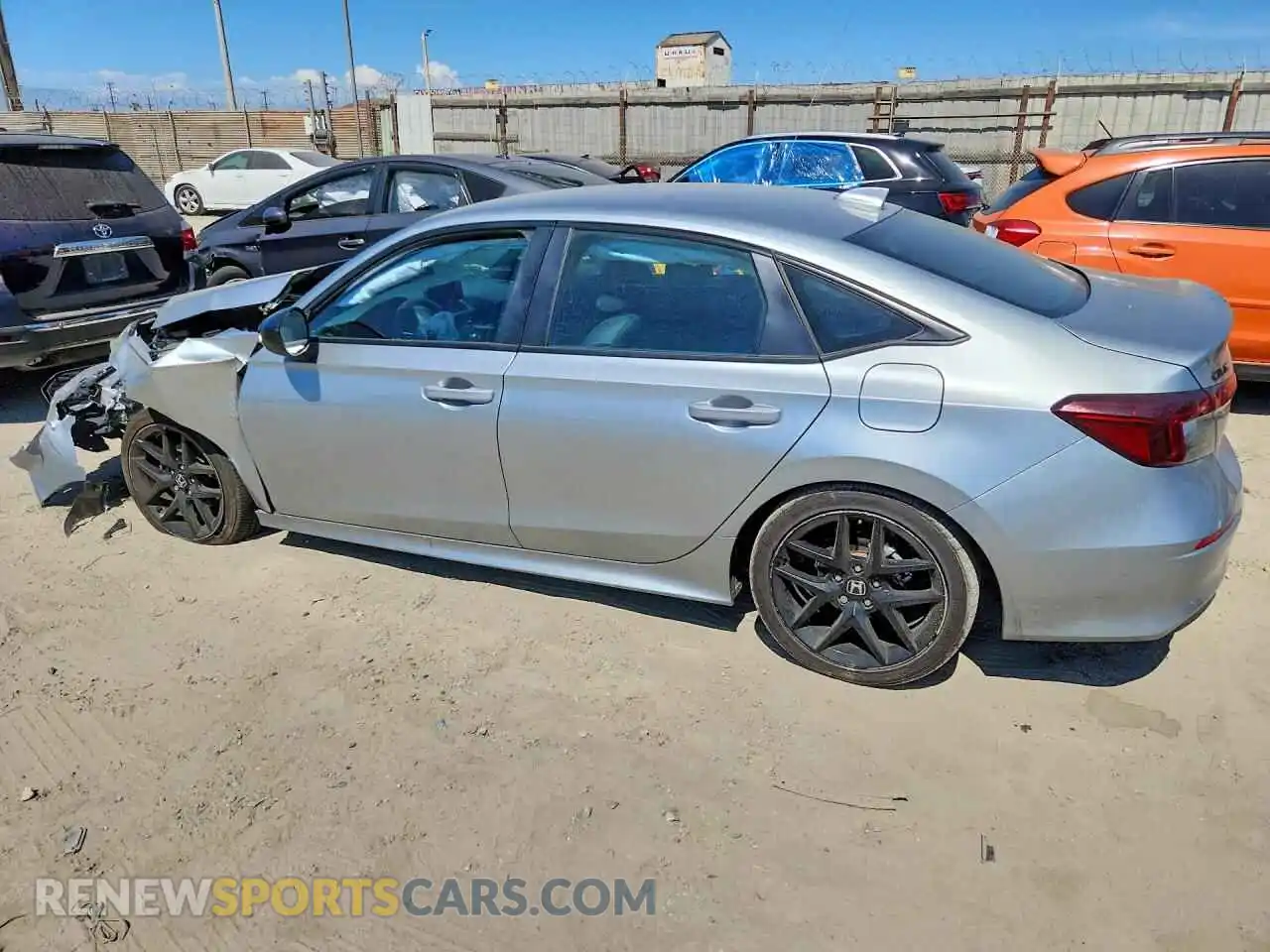 2 Photograph of a damaged car 2HGFE2F50TH538385 HONDA CIVIC 2026