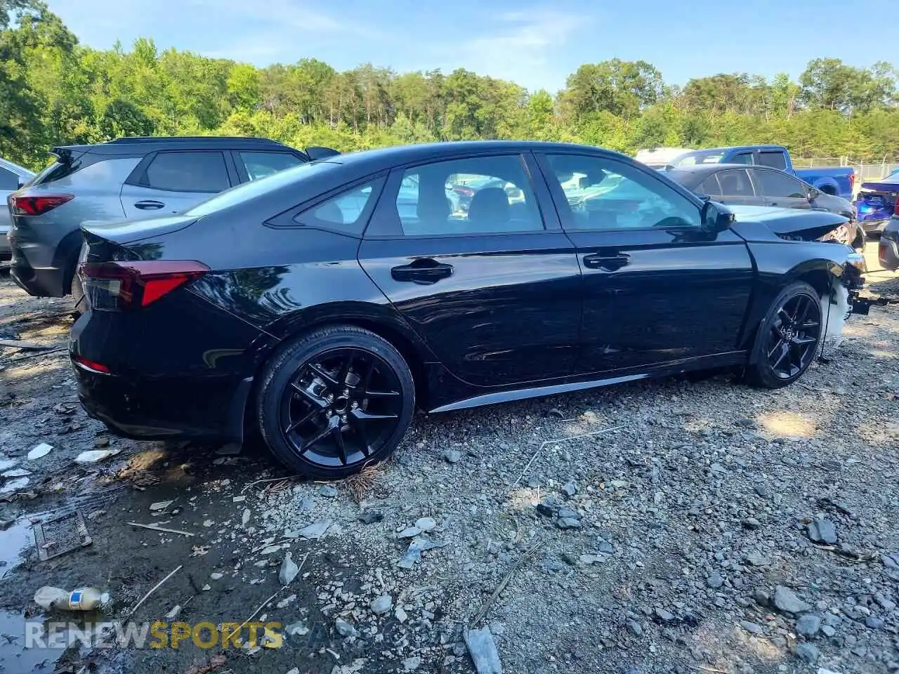 3 fotografías del automóvil dañado 2HGFE2F50TH605132 HONDA CIVIC 2026