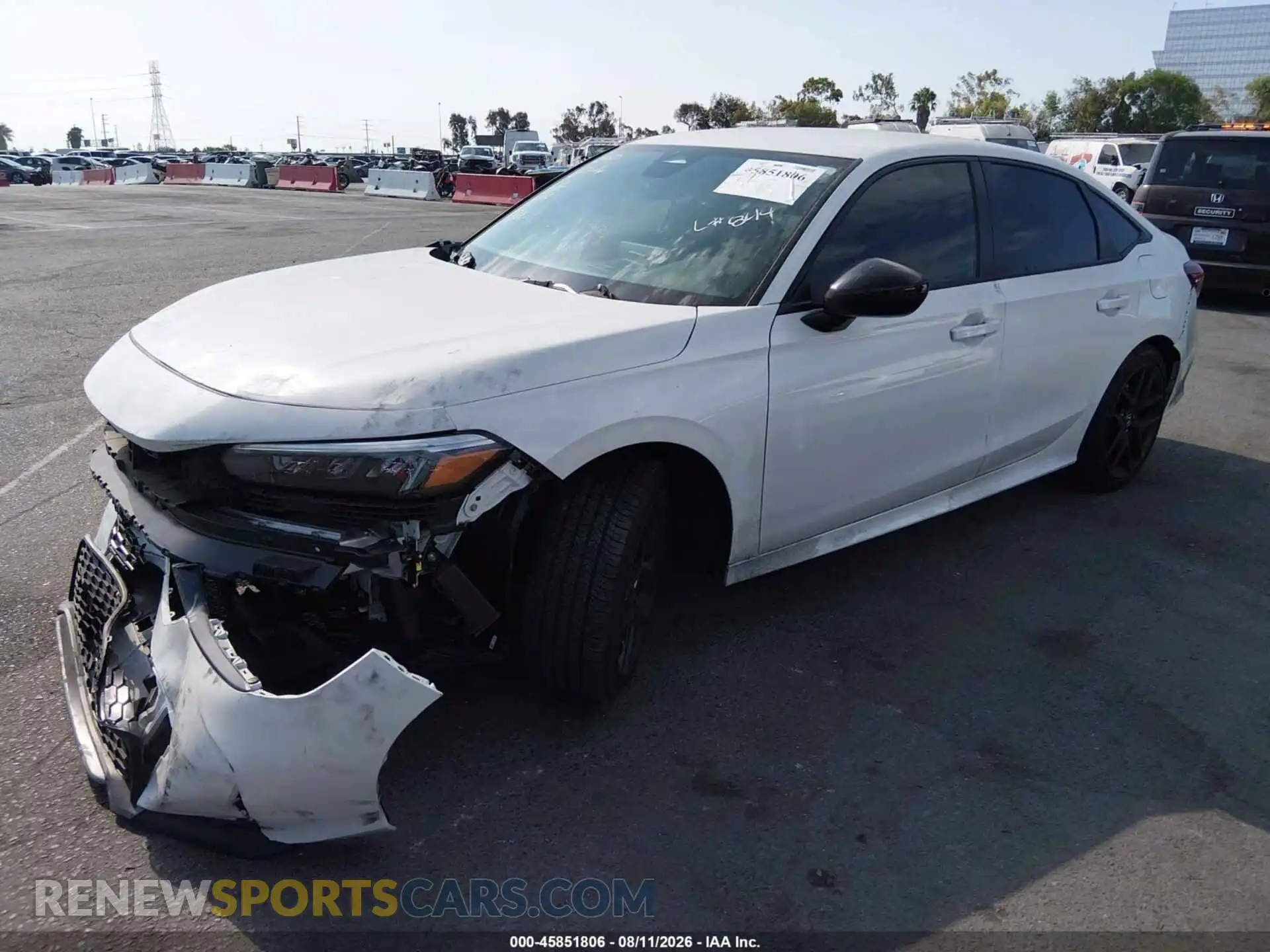 2 Фотография поврежденного автомобиля 2HGFE2F51TH501913 HONDA CIVIC 2026