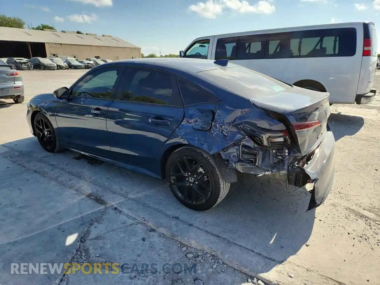 2 Photograph of a damaged car 2HGFE2F51TH566406 HONDA CIVIC 2026
