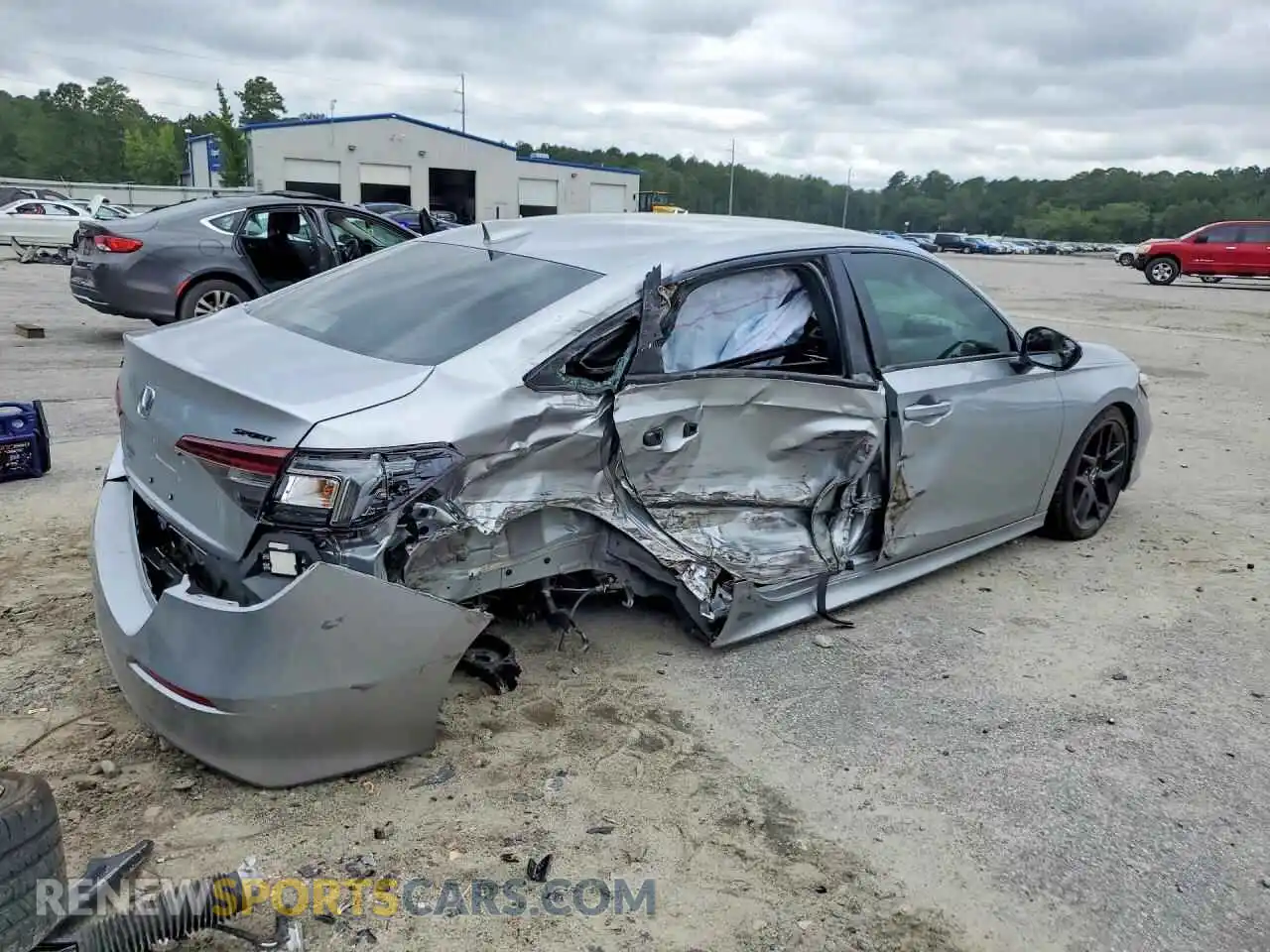 3 Photograph of a damaged car 2HGFE2F51TH574120 HONDA CIVIC 2026