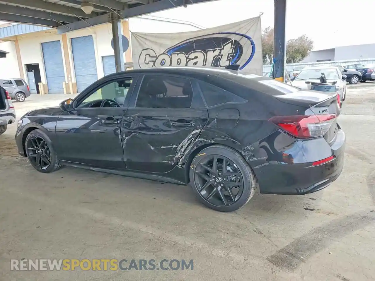 2 Photograph of a damaged car 2HGFE2F51TH596604 HONDA CIVIC 2026