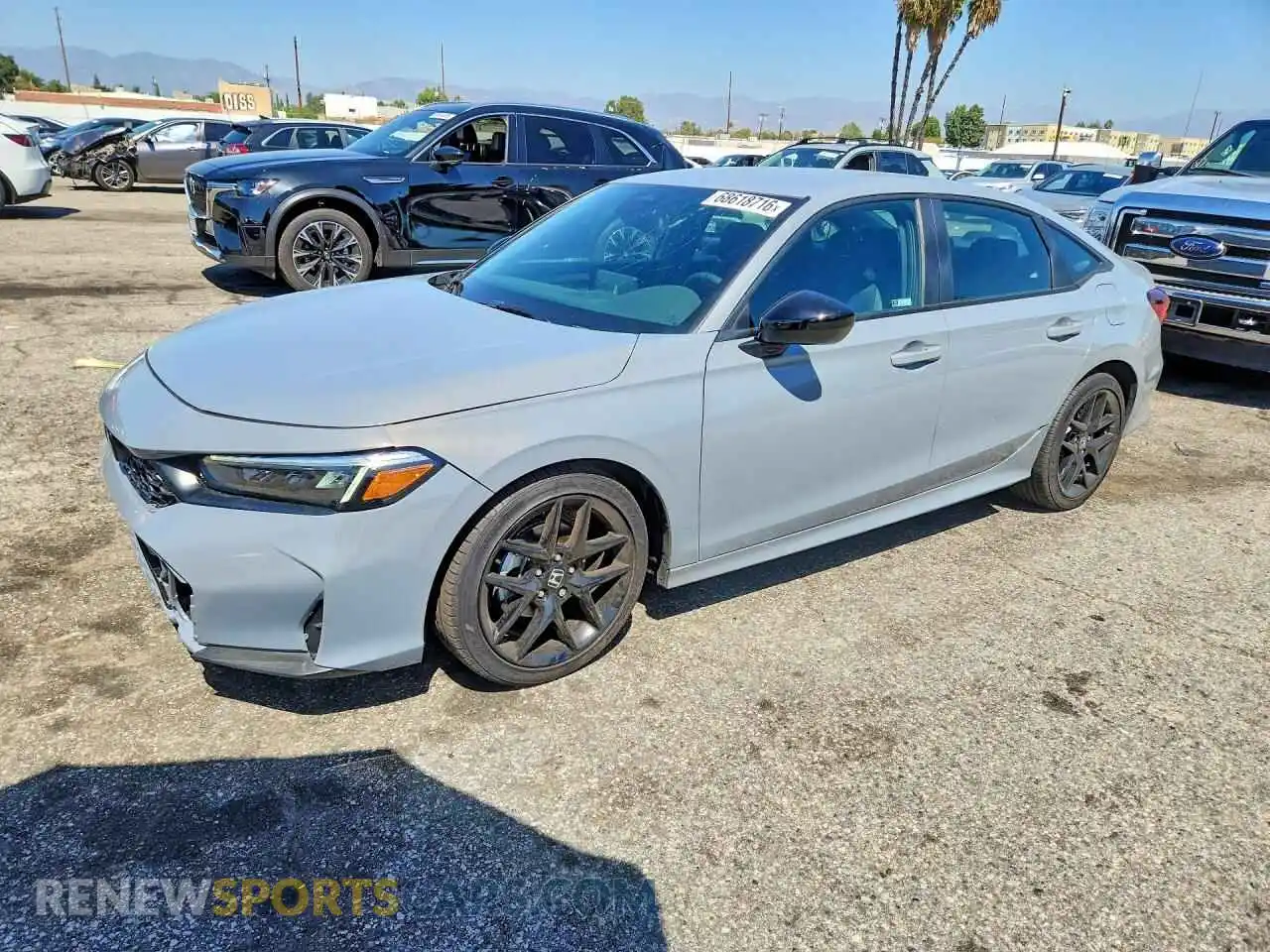 1 fotografías del automóvil dañado 2HGFE2F51TH607665 HONDA CIVIC 2026