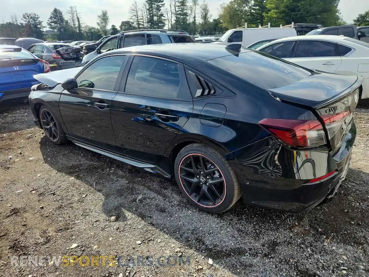2 fotografías del automóvil dañado 2HGFE2F51TH613675 HONDA CIVIC 2026