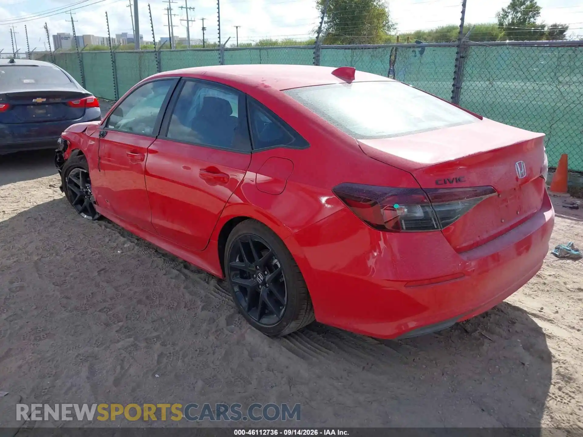 3 Photograph of a damaged car 2HGFE2F51TH614485 HONDA CIVIC 2026