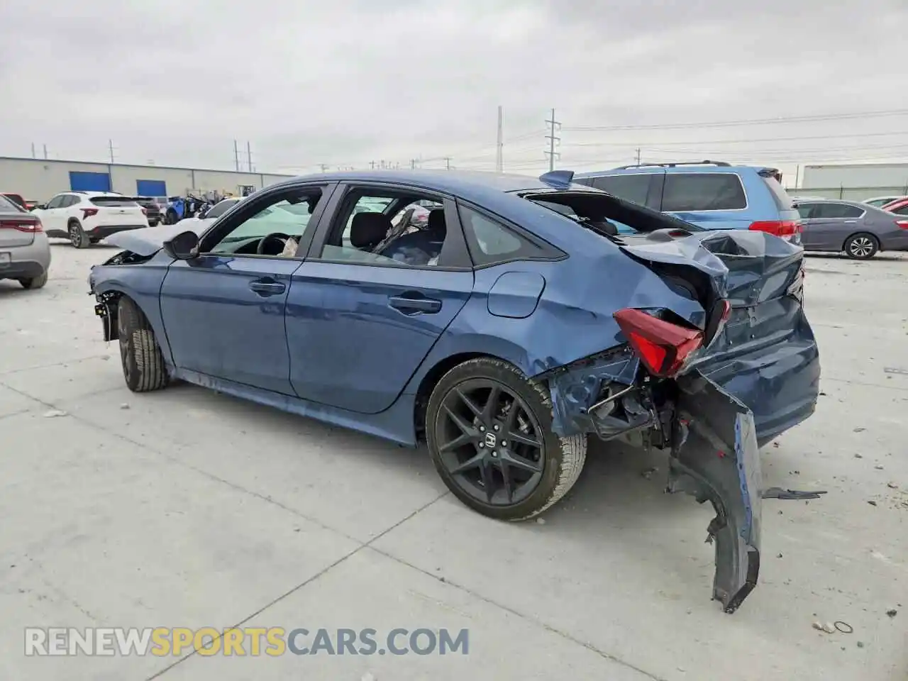 2 fotografías del automóvil dañado 2HGFE2F52TH501631 HONDA CIVIC 2026