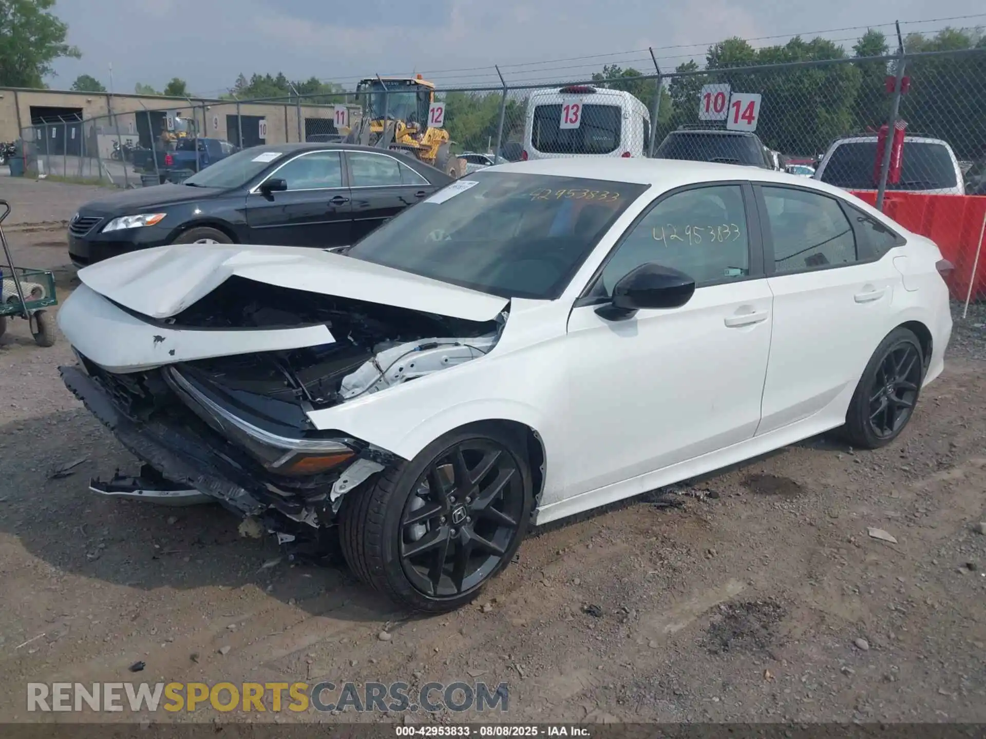 2 Photograph of a damaged car 2HGFE2F52TH503010 HONDA CIVIC 2026