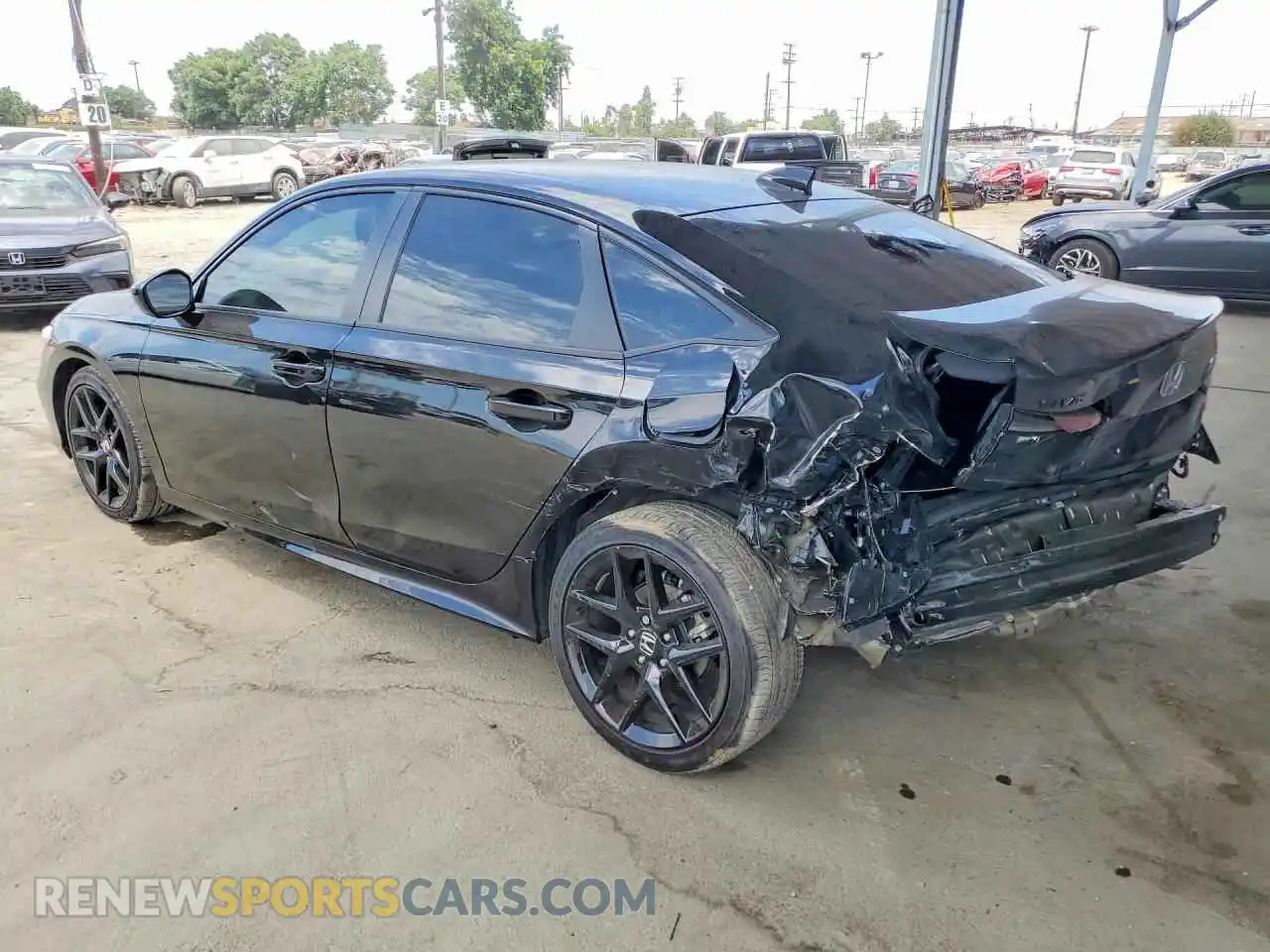 2 Photograph of a damaged car 2HGFE2F52TH518459 HONDA CIVIC 2026