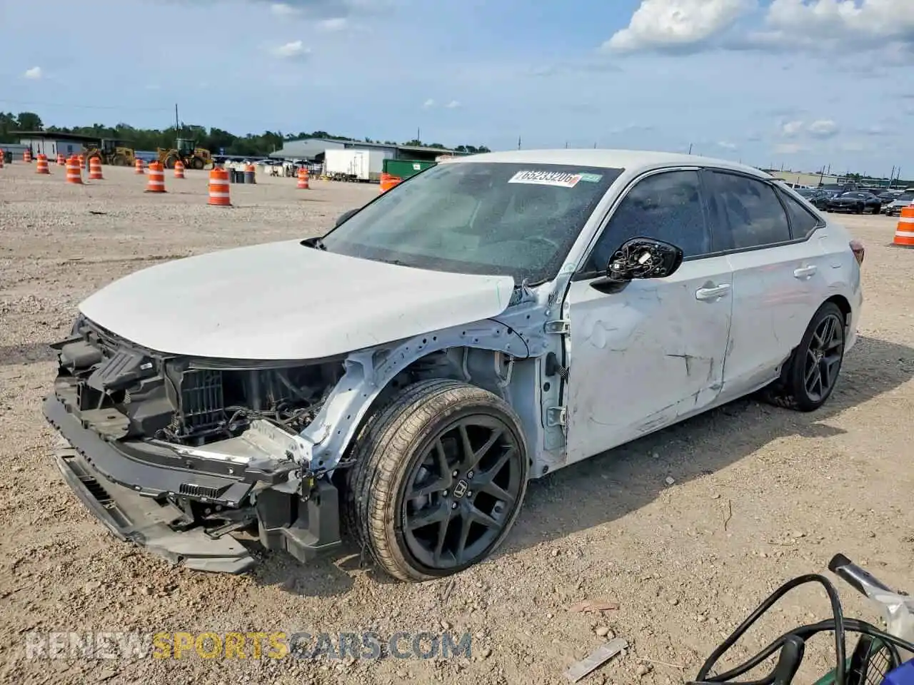 1 Photograph of a damaged car 2HGFE2F52TH518686 HONDA CIVIC 2026