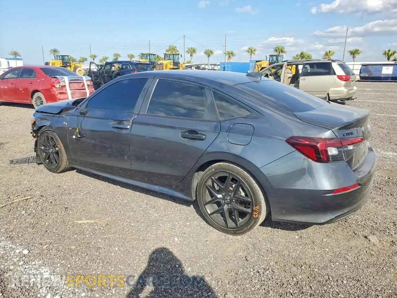2 Photograph of a damaged car 2HGFE2F52TH529266 HONDA CIVIC 2026