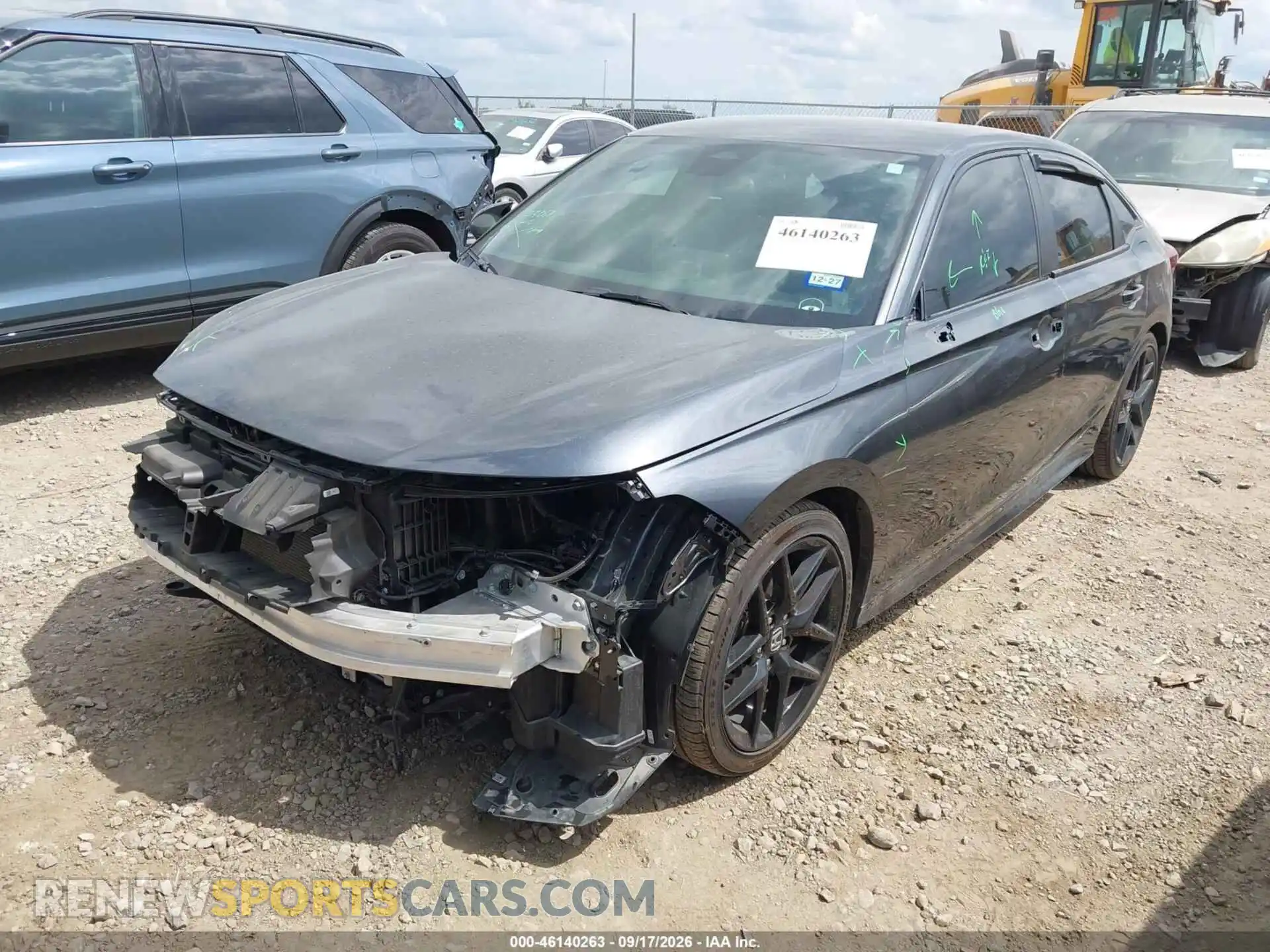 2 Photograph of a damaged car 2HGFE2F52TH529896 HONDA CIVIC 2026