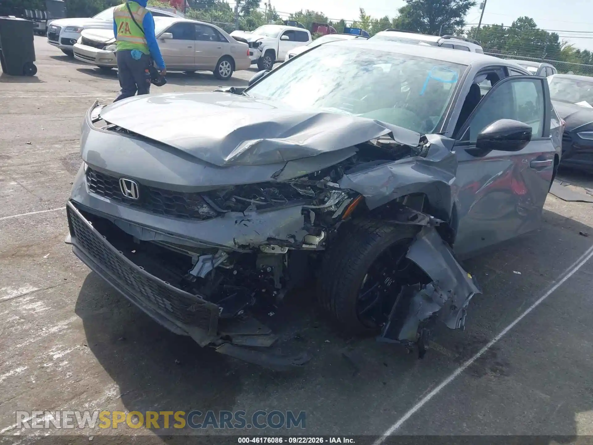 2 Photograph of a damaged car 2HGFE2F52TH558637 HONDA CIVIC 2026