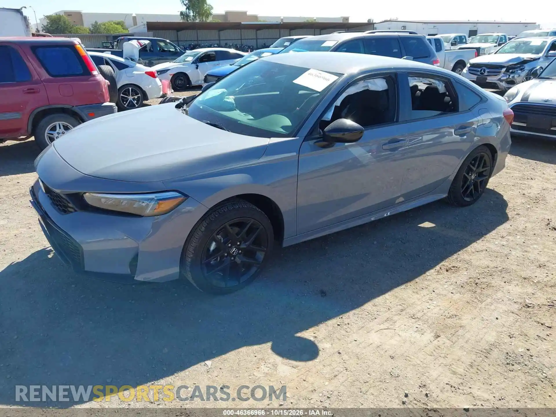 2 fotografías del automóvil dañado 2HGFE2F52TH602149 HONDA CIVIC 2026