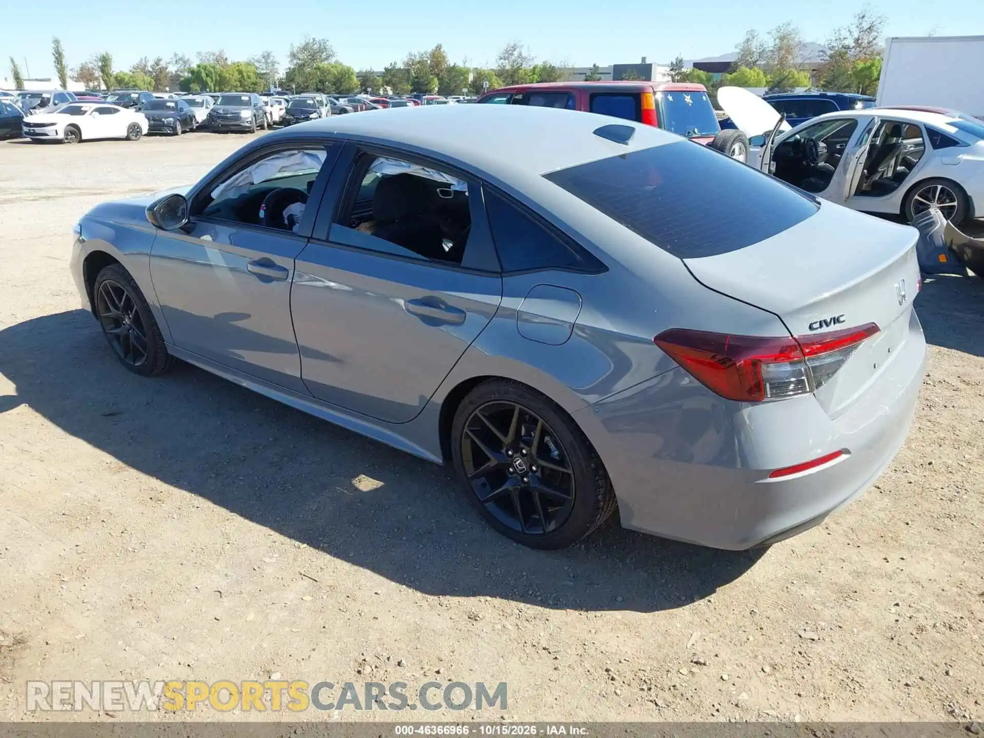 3 fotografías del automóvil dañado 2HGFE2F52TH602149 HONDA CIVIC 2026