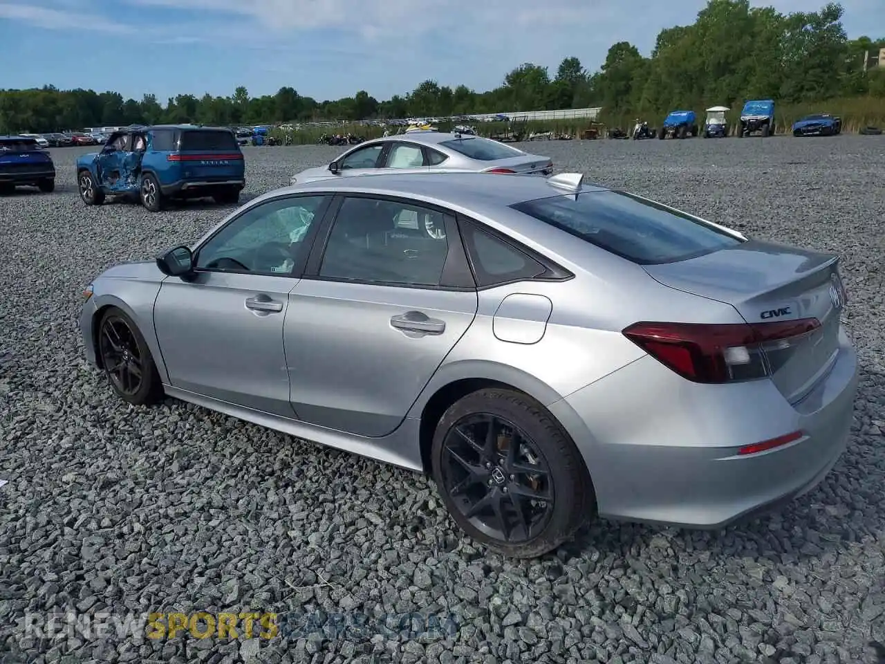 2 Photograph of a damaged car 2HGFE2F52TH608436 HONDA CIVIC 2026
