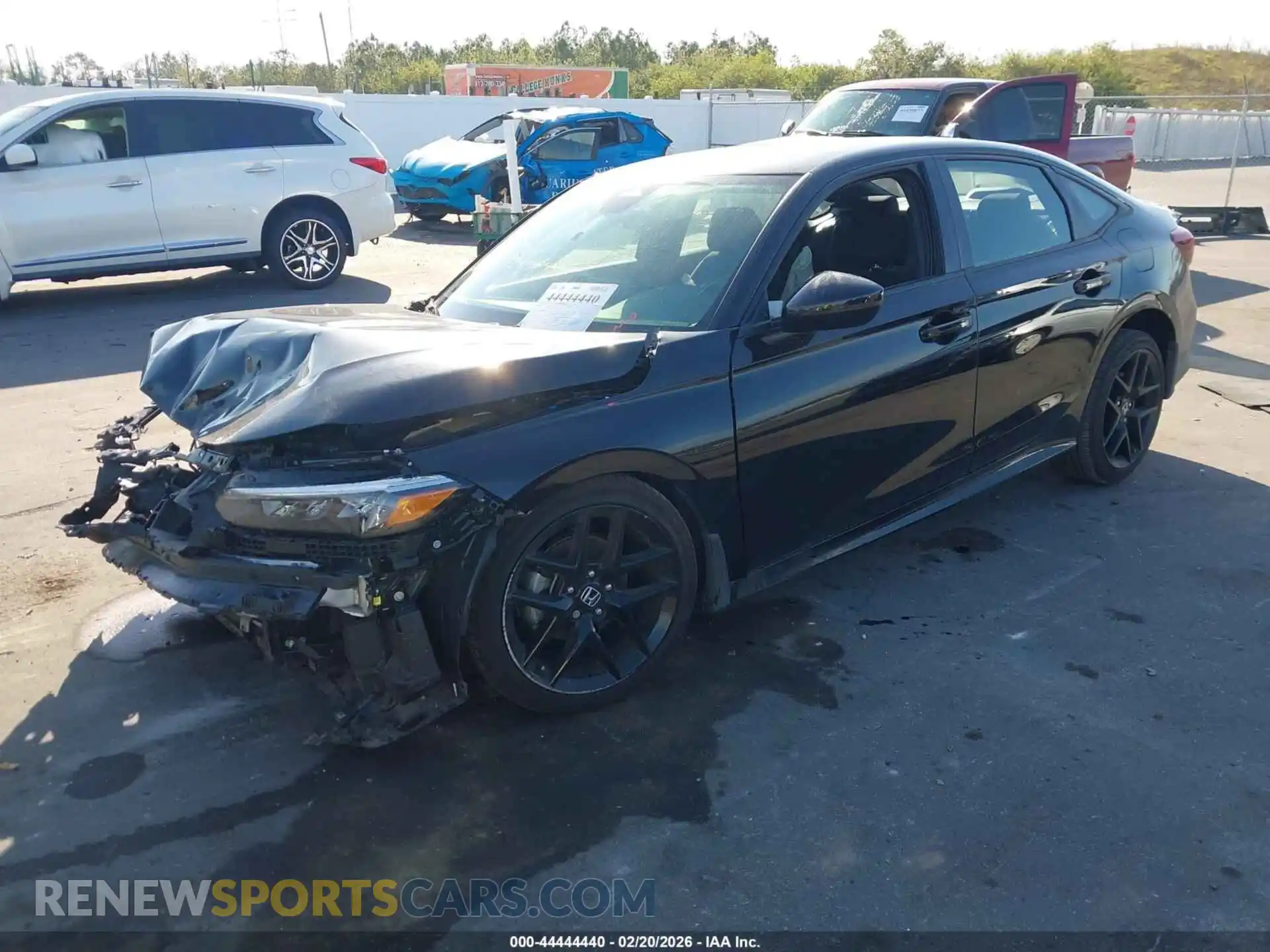 2 Photograph of a damaged car 2HGFE2F53TH503209 HONDA CIVIC 2026