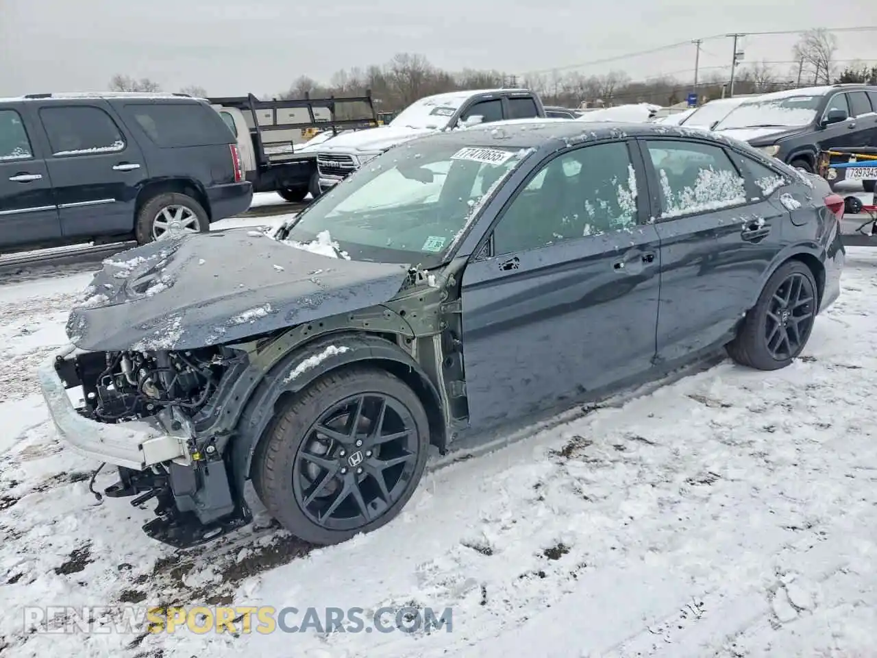 1 Photograph of a damaged car 2HGFE2F53TH504246 HONDA CIVIC 2026
