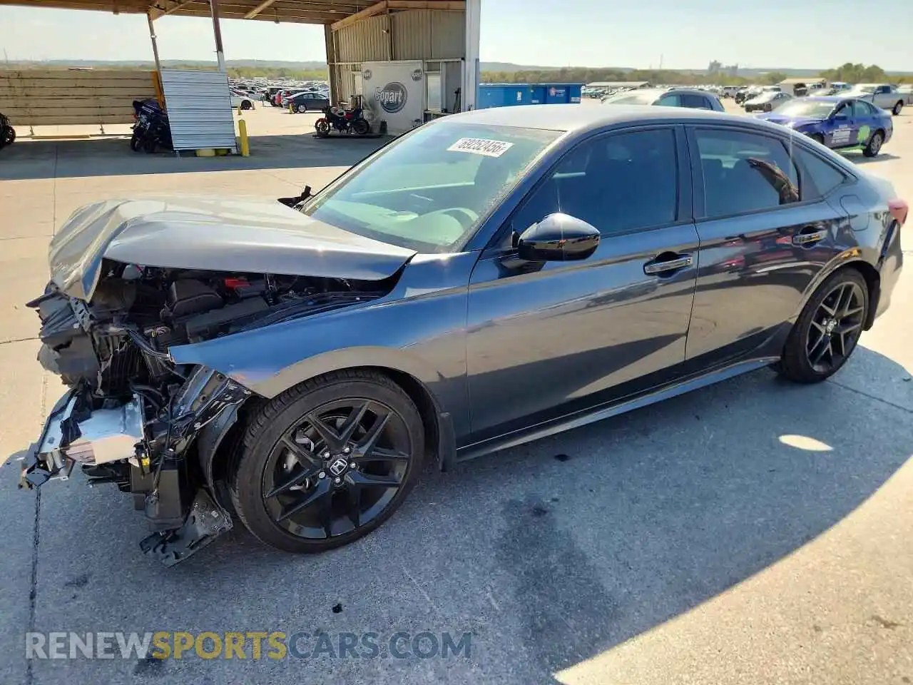 1 Photograph of a damaged car 2HGFE2F53TH509074 HONDA CIVIC 2026