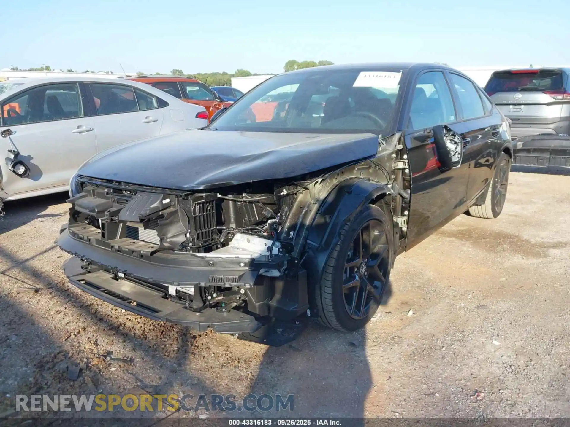 2 Photograph of a damaged car 2HGFE2F53TH512380 HONDA CIVIC 2026