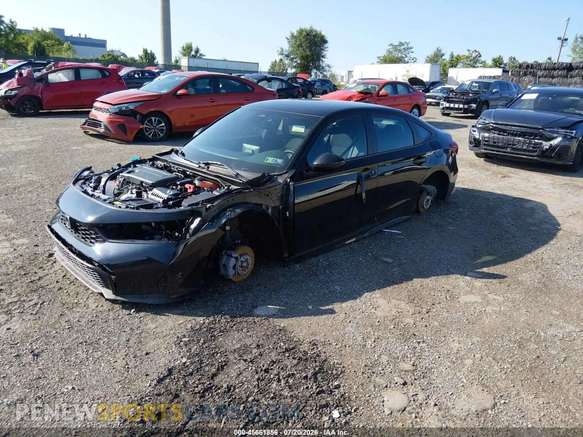 2 Photograph of a damaged car 2HGFE2F53TH534539 HONDA CIVIC 2026