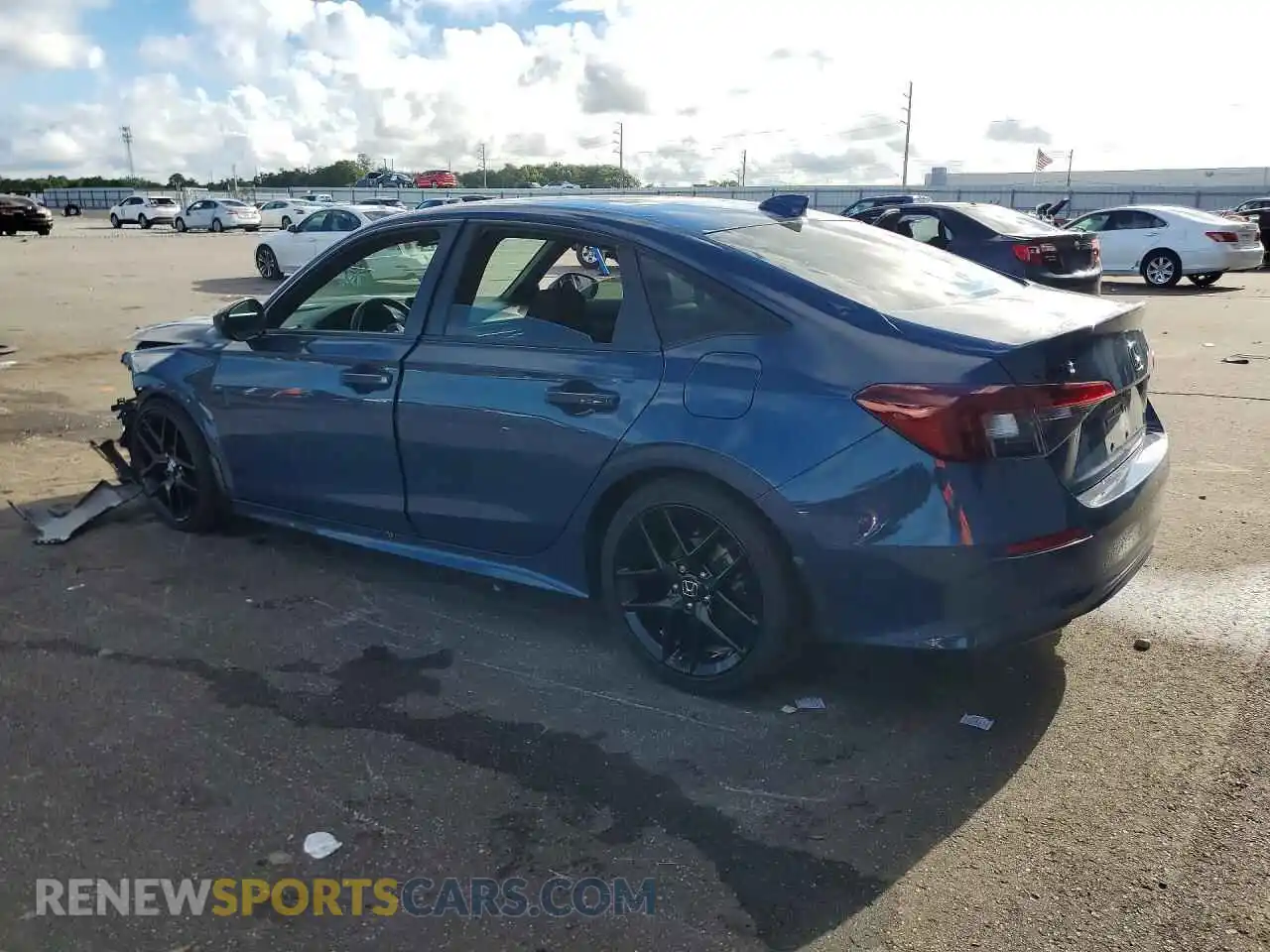 2 Photograph of a damaged car 2HGFE2F53TH567671 HONDA CIVIC 2026