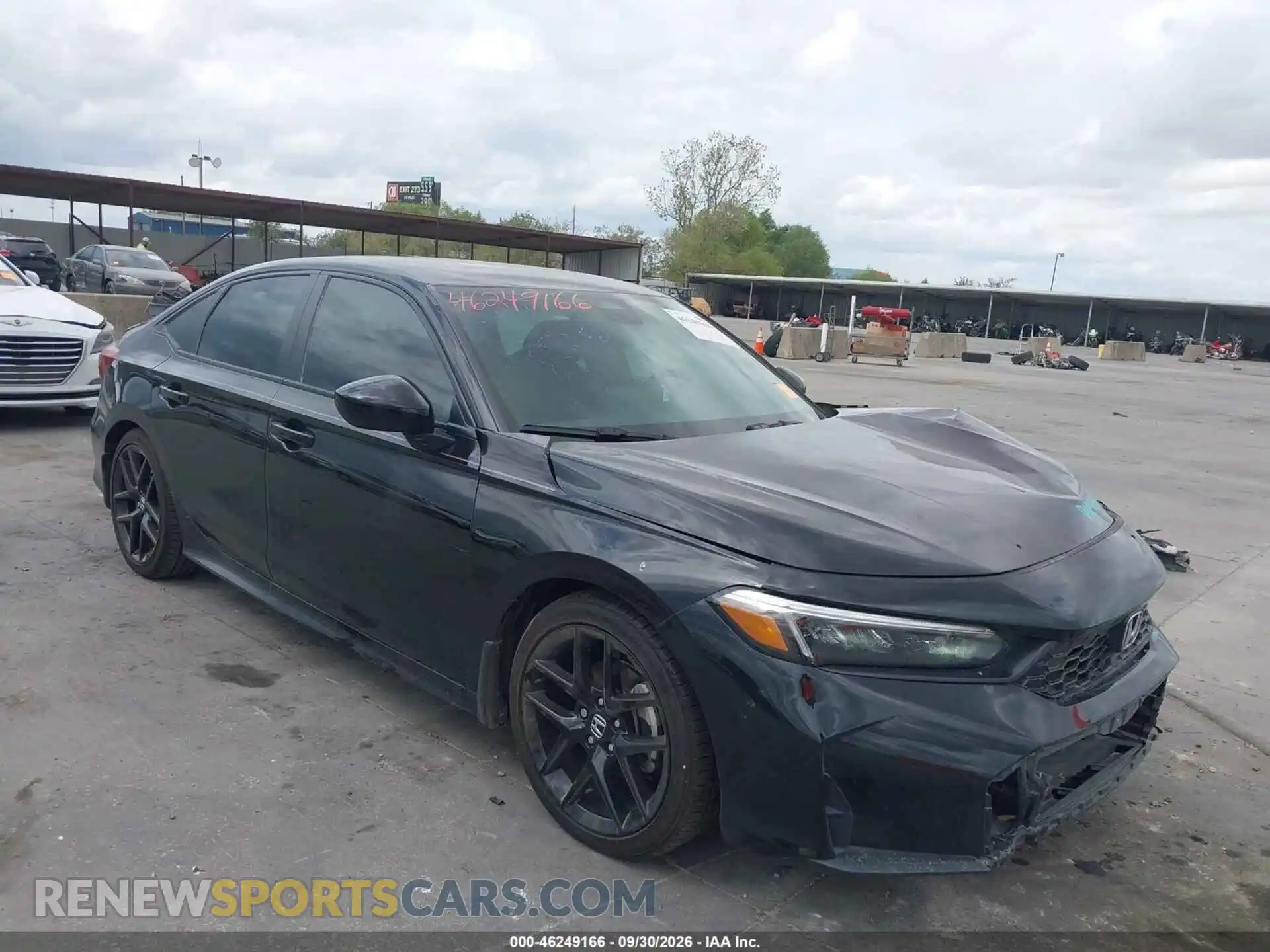 1 Photograph of a damaged car 2HGFE2F53TH574071 HONDA CIVIC 2026