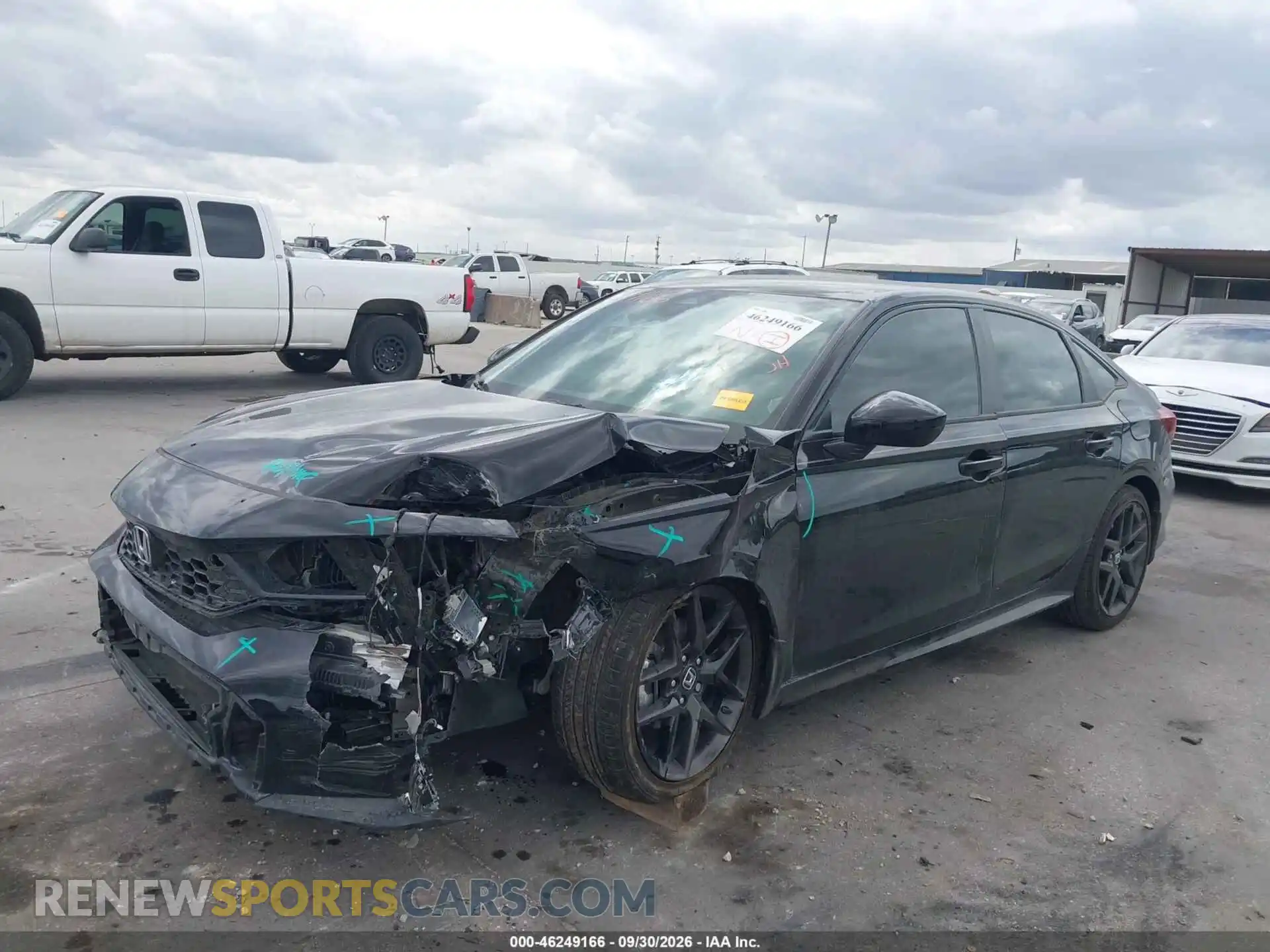 2 Photograph of a damaged car 2HGFE2F53TH574071 HONDA CIVIC 2026